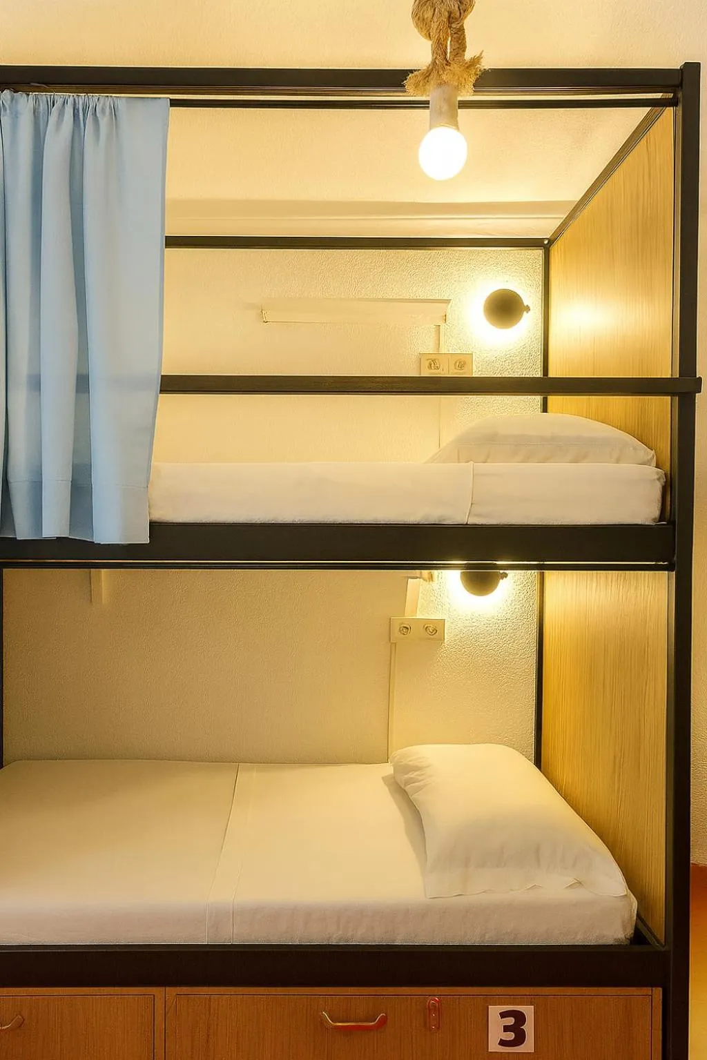 Bed in Hostel El Cascabel