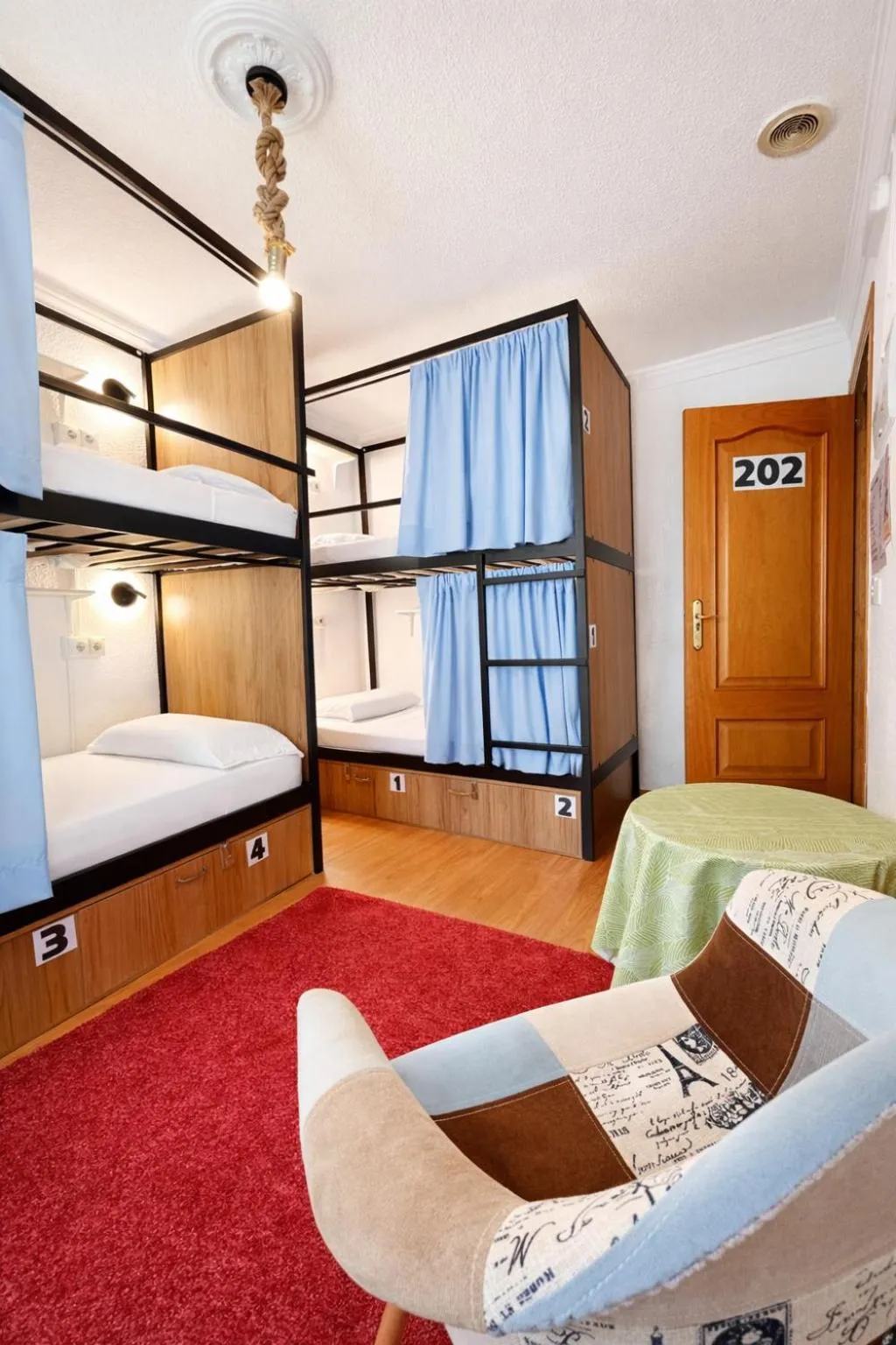 Bed in Hostel El Cascabel