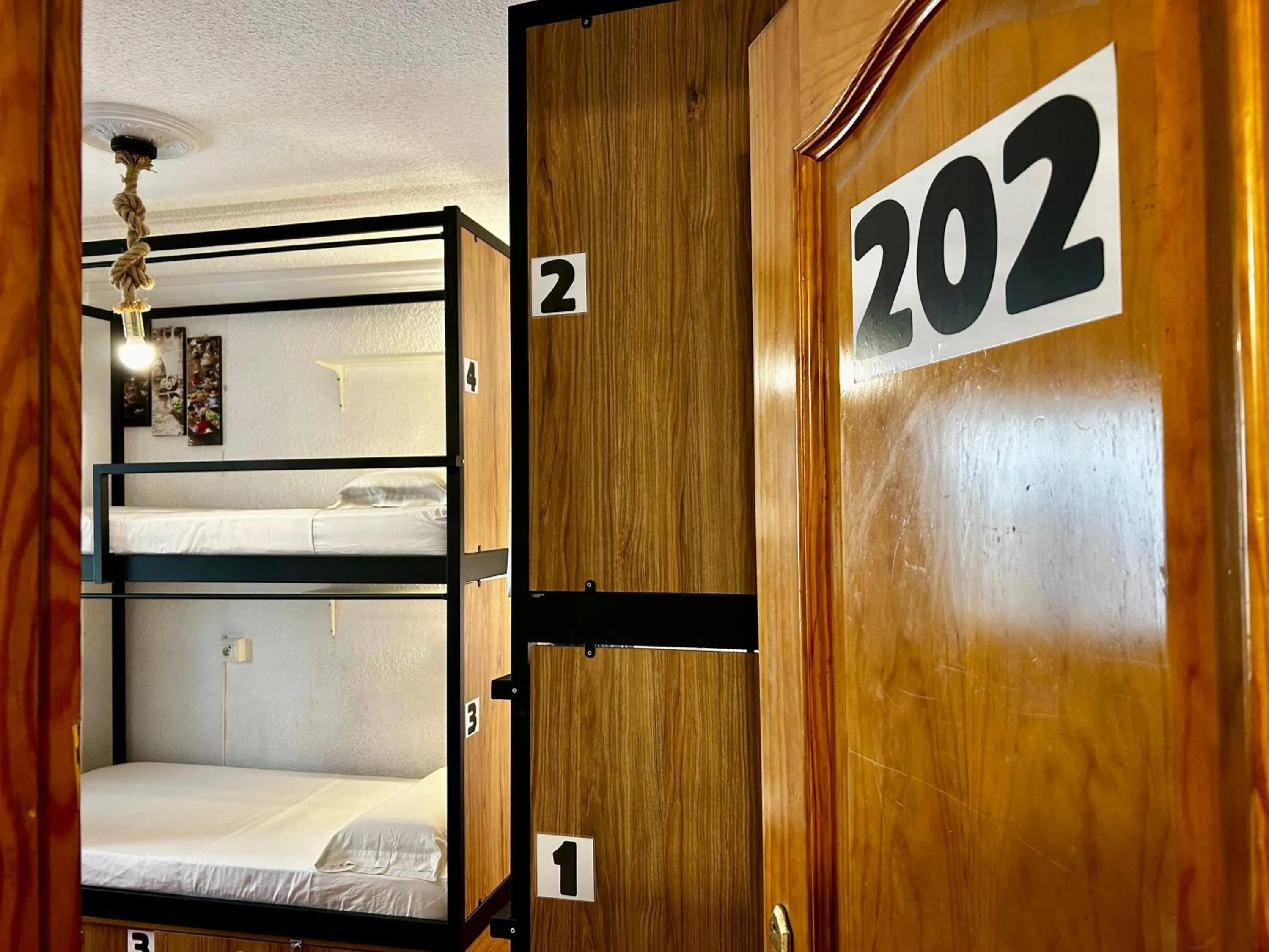 Bed in Hostel El Cascabel