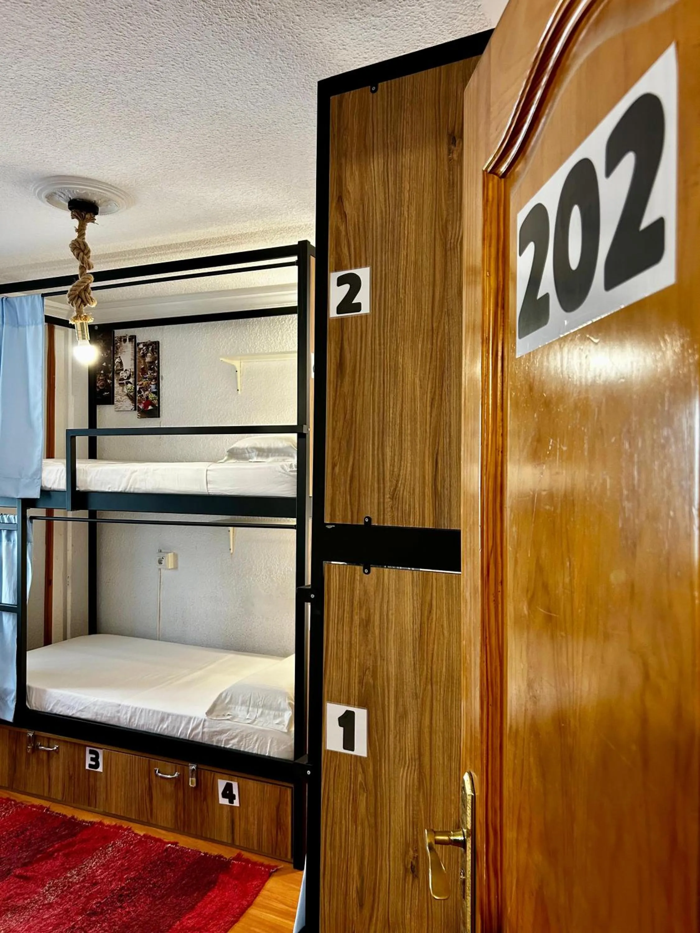 Bed in Hostel El Cascabel