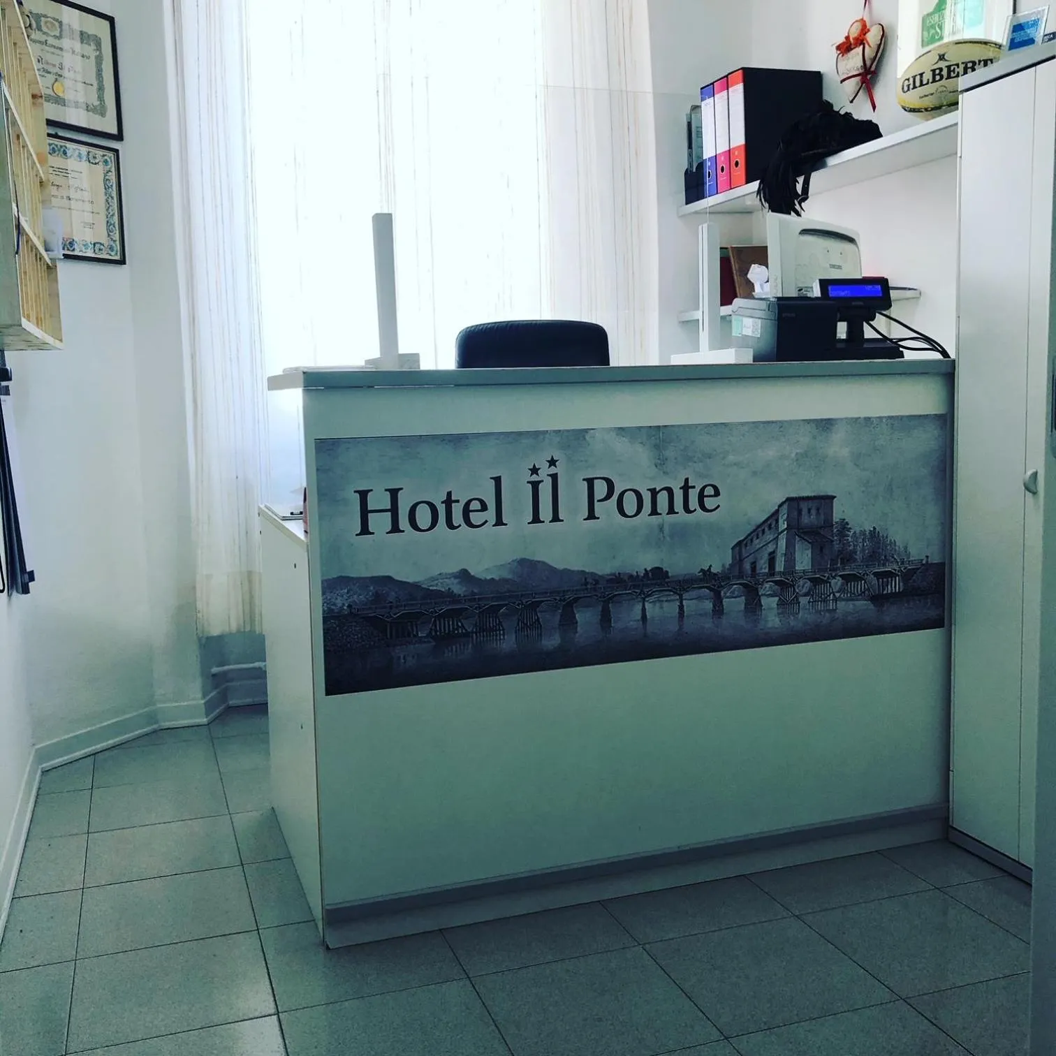 Lobby or reception in Hotel Il Ponte