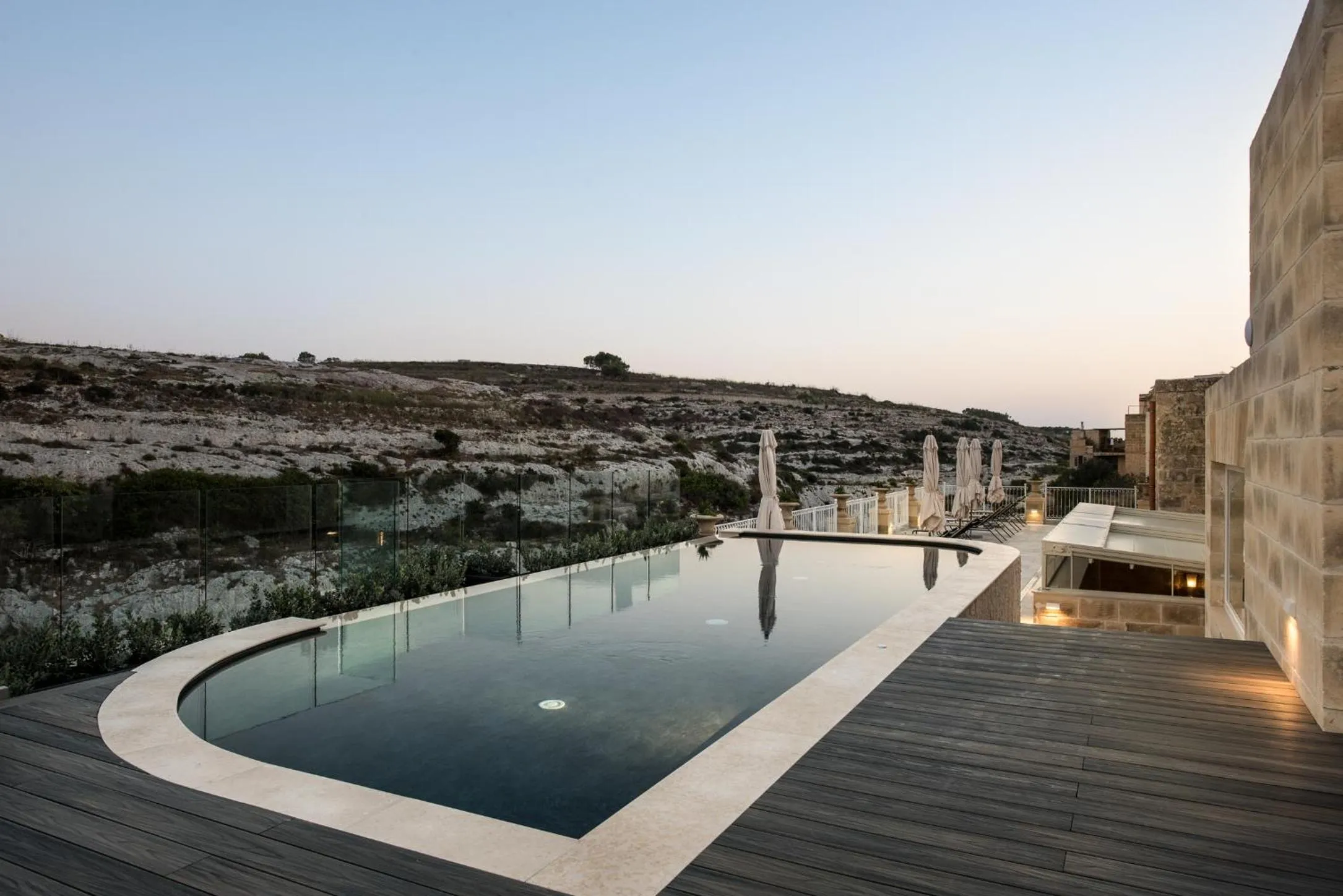 Swimming pool in Cesca's Boutique Hotel