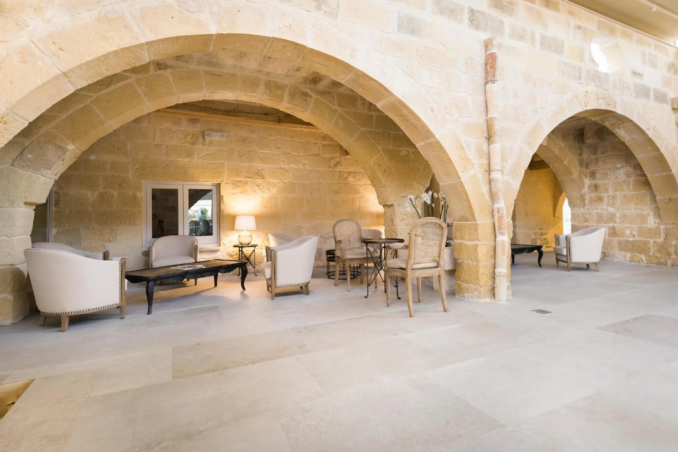 Lobby or reception in Cesca's Boutique Hotel