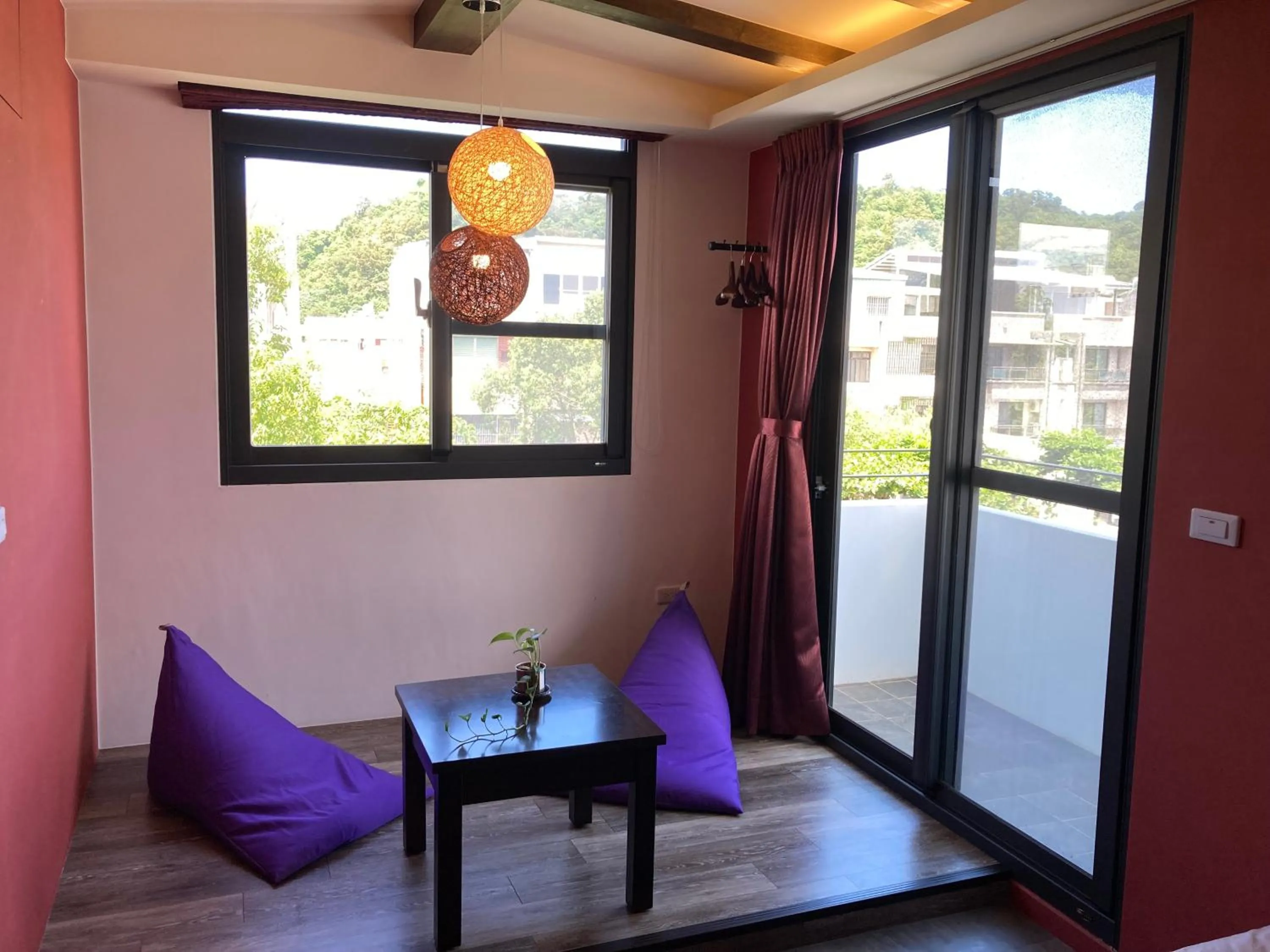 Seating area in Chi Chu B&B