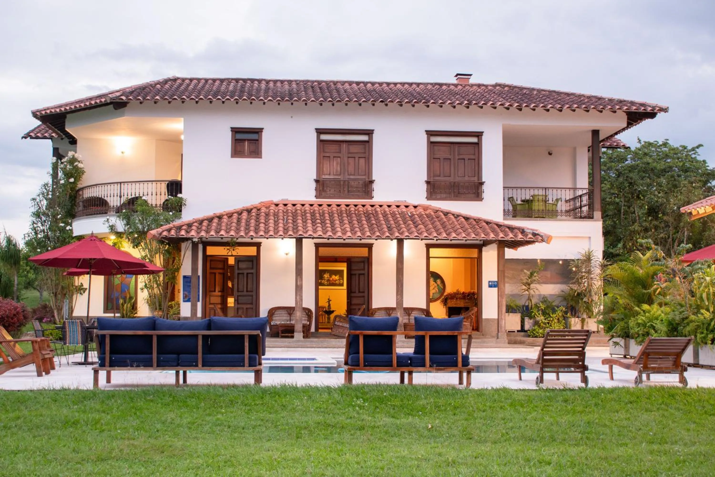 Garden in La Herencia Hotel