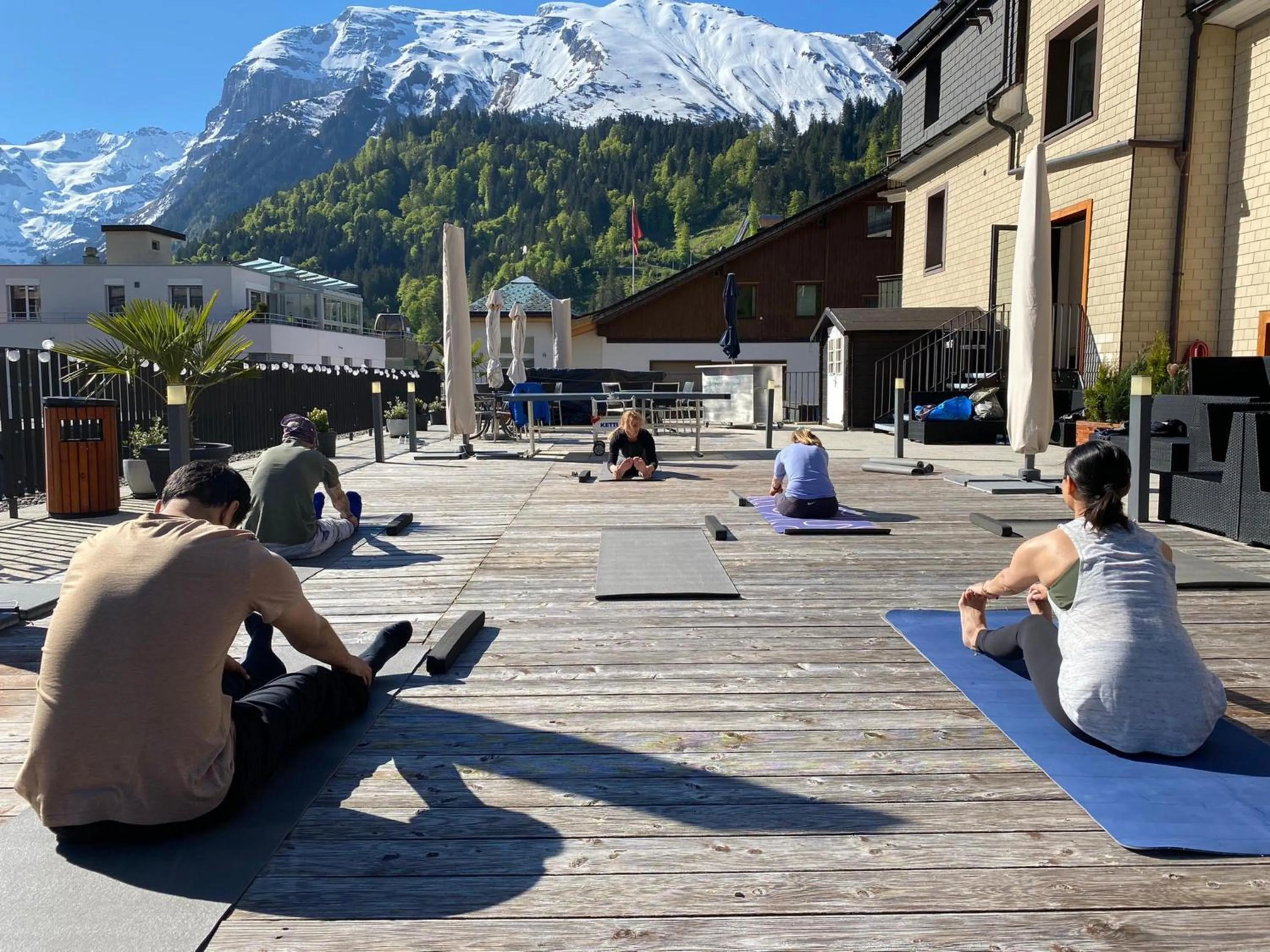 Balcony/Terrace in Hotel Central