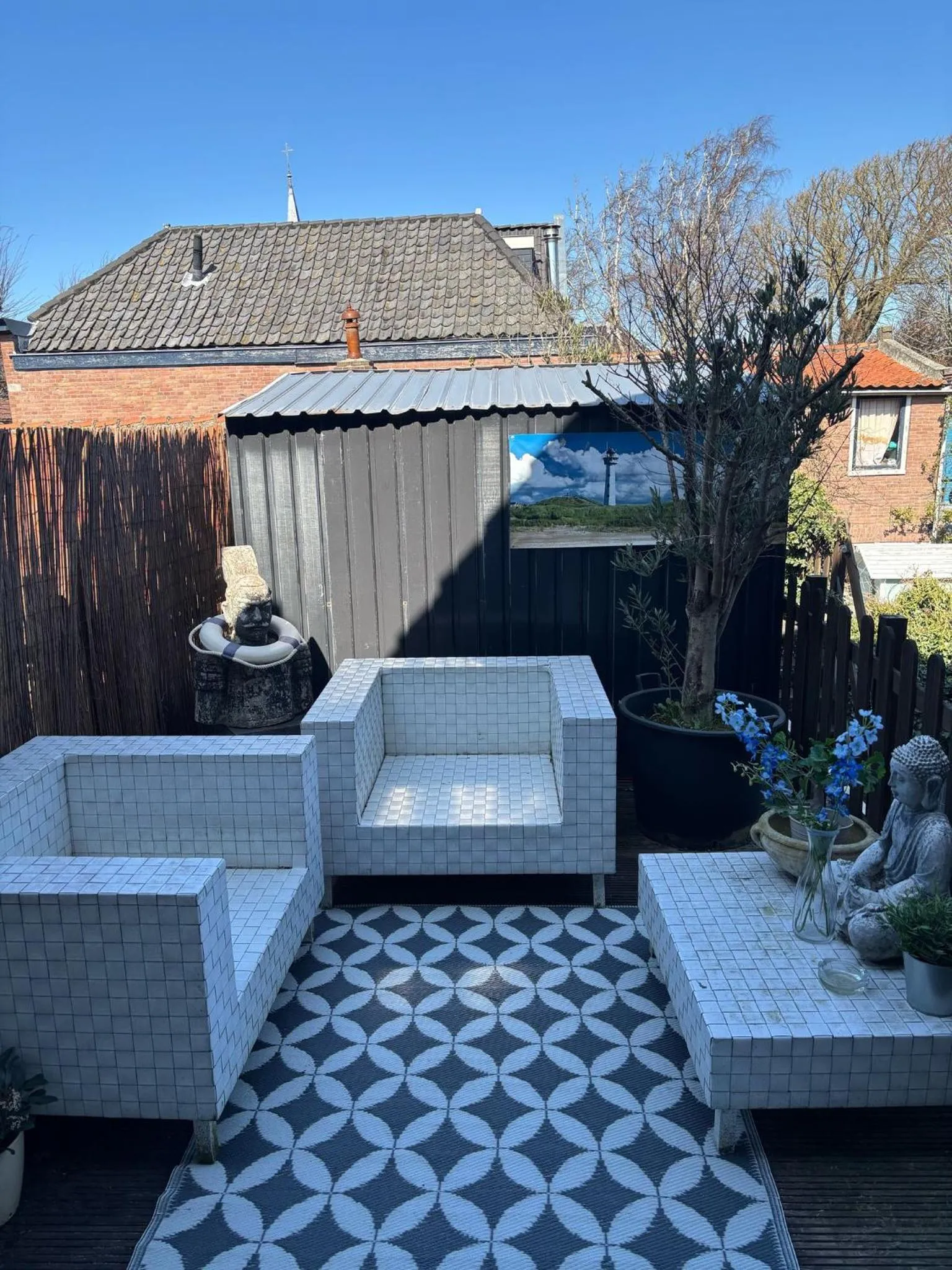 Balcony/Terrace in B&B de Zandtaart