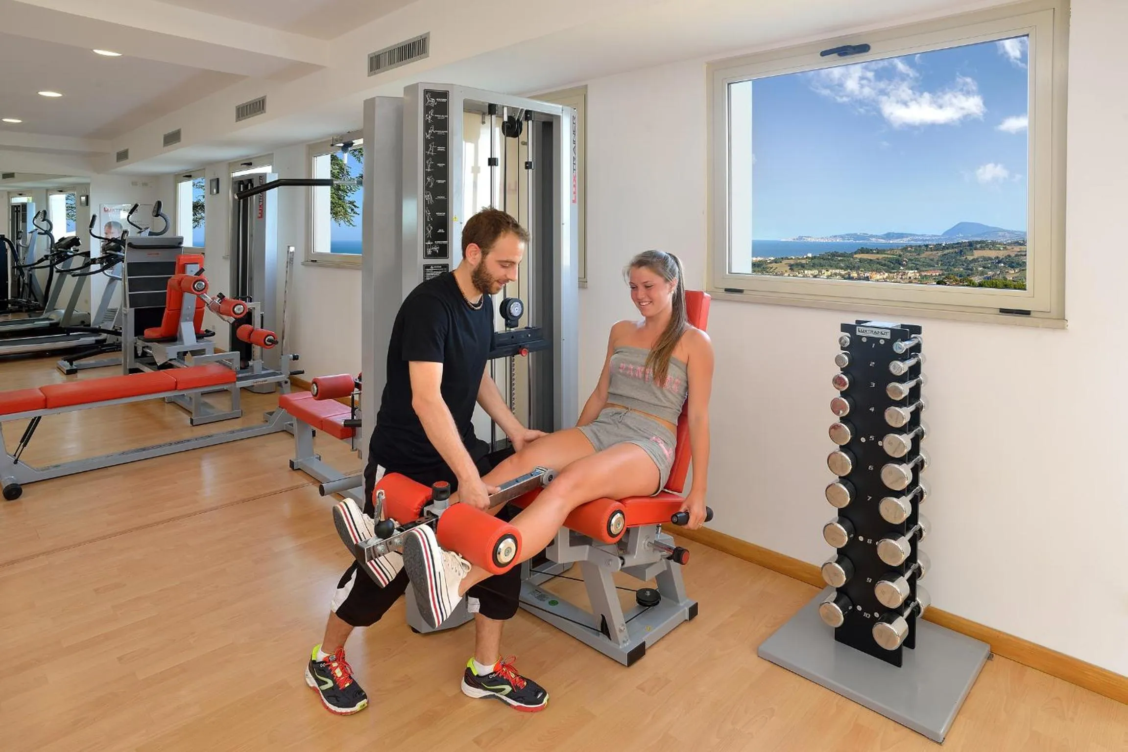 Fitness centre/facilities in Hotel Bel Sit