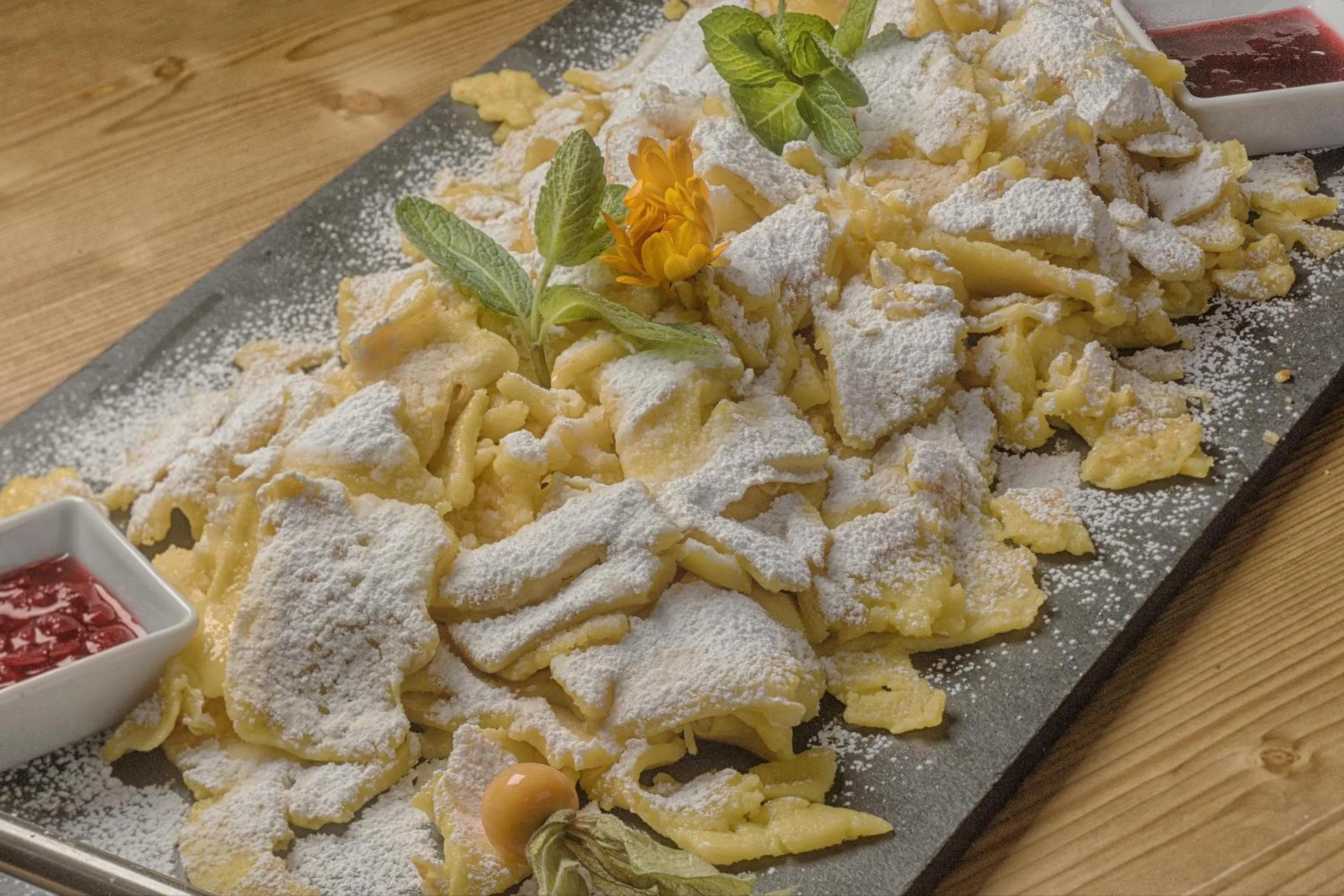 Food close-up in Martinshof berg herz hotel