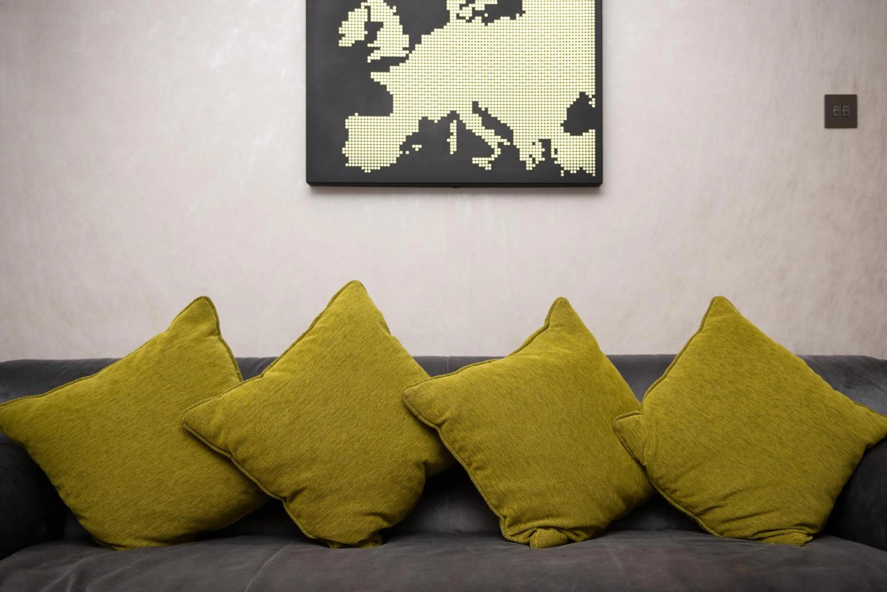 Seating area in Hilton London Heathrow Airport