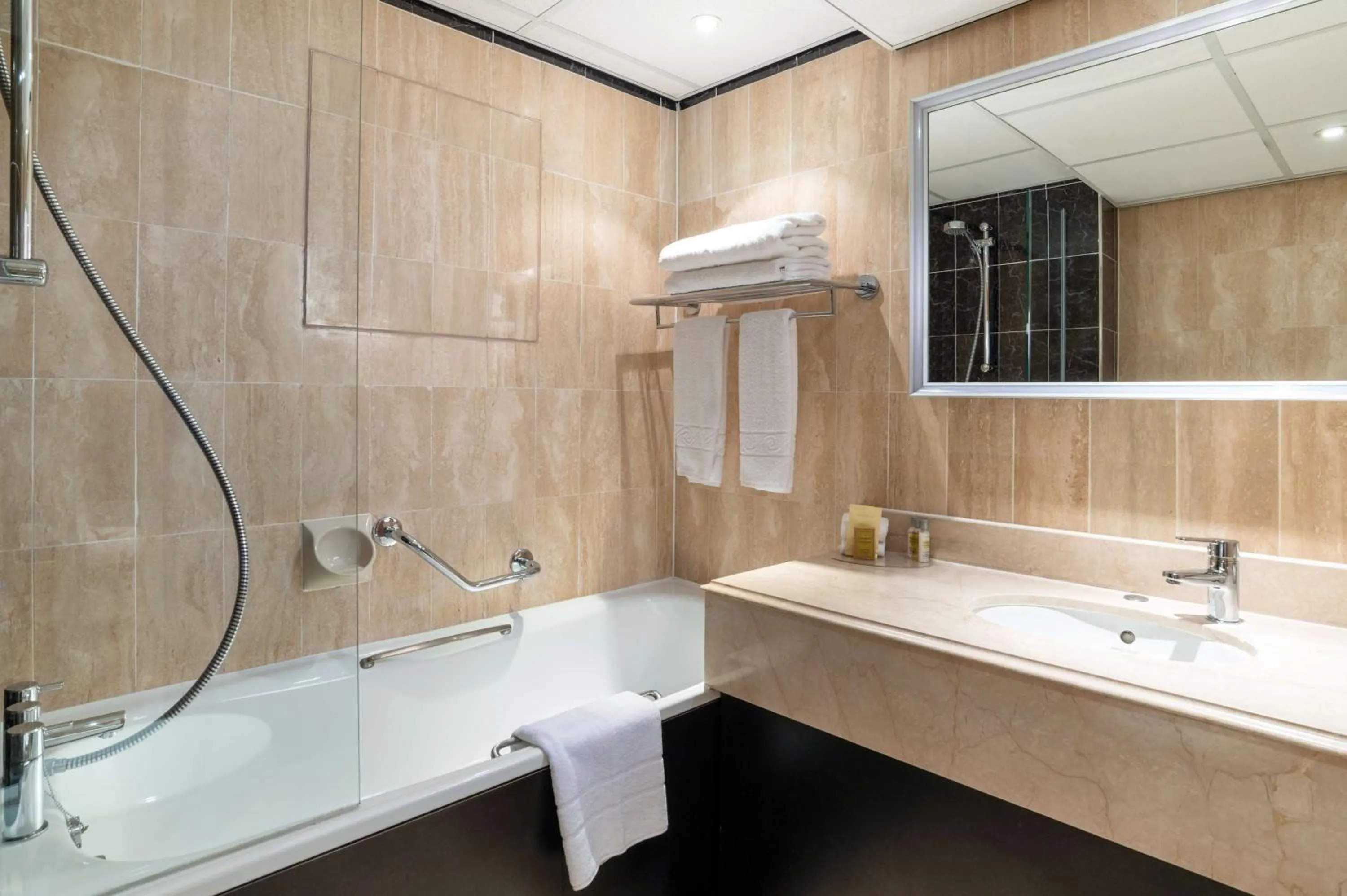 Bathroom in Hilton London Olympia