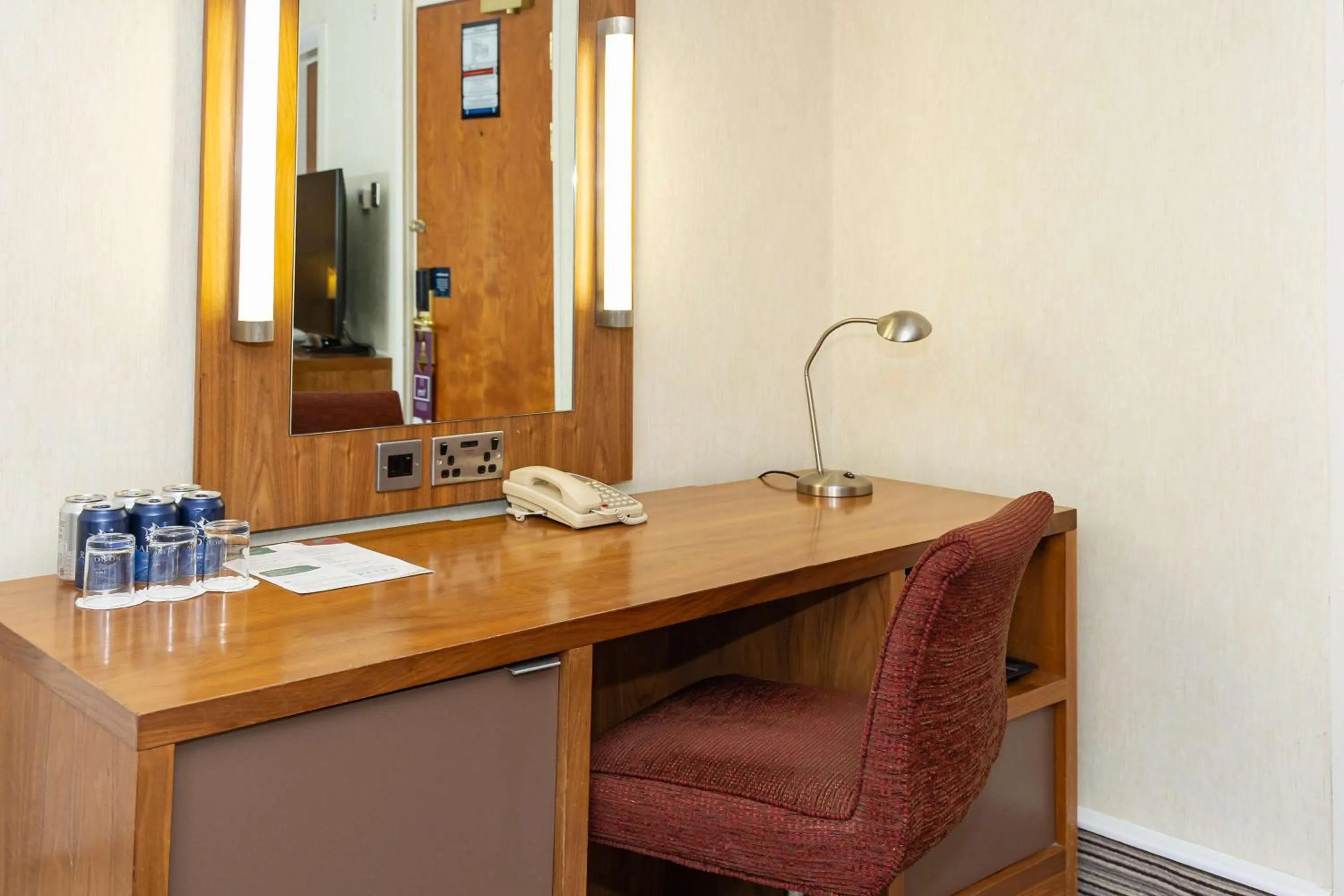 Bedroom in Hilton London Olympia