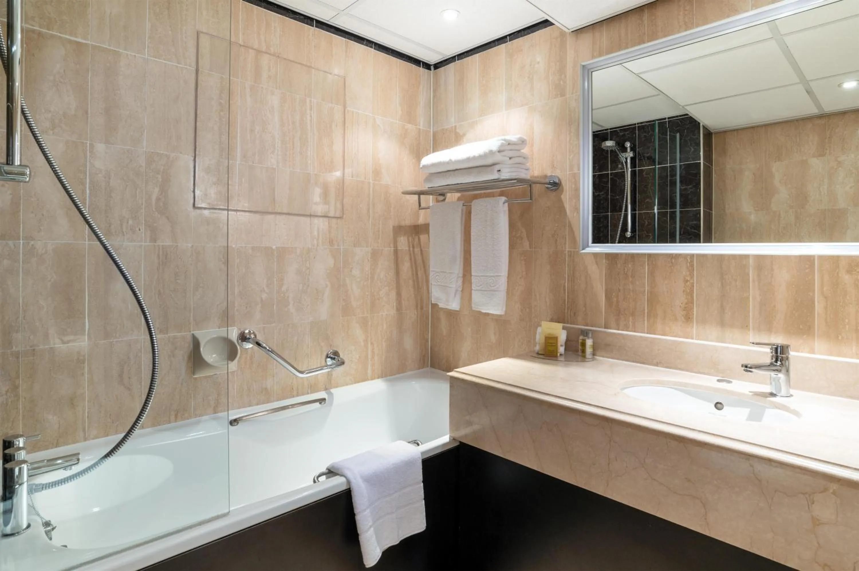 Bathroom in Hilton London Olympia