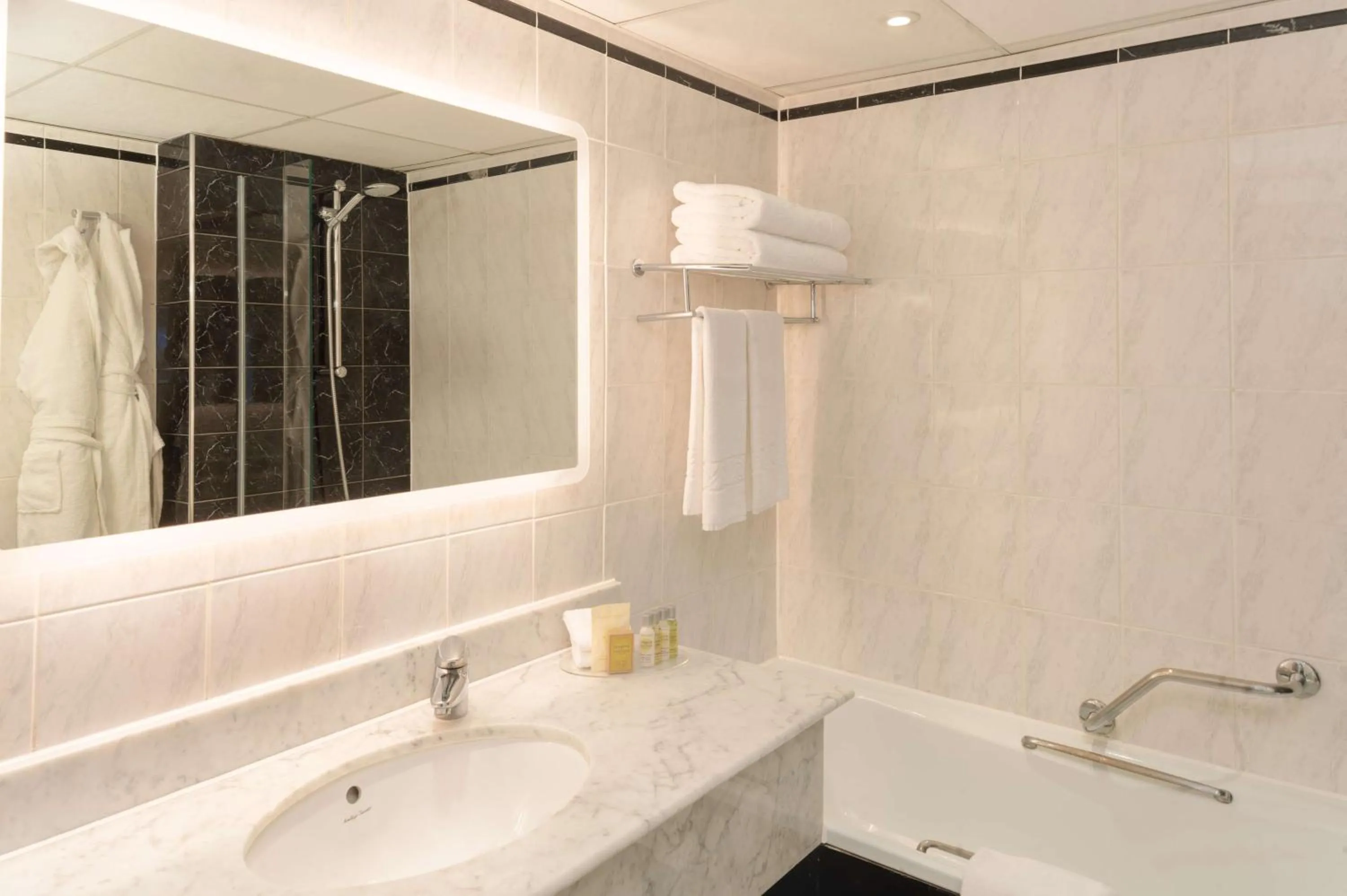 Bathroom in Hilton London Olympia