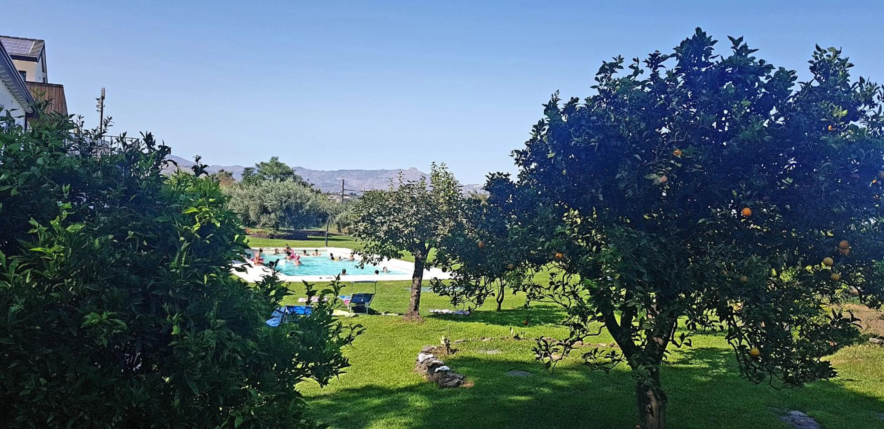 Swimming pool in AGRO Sicily