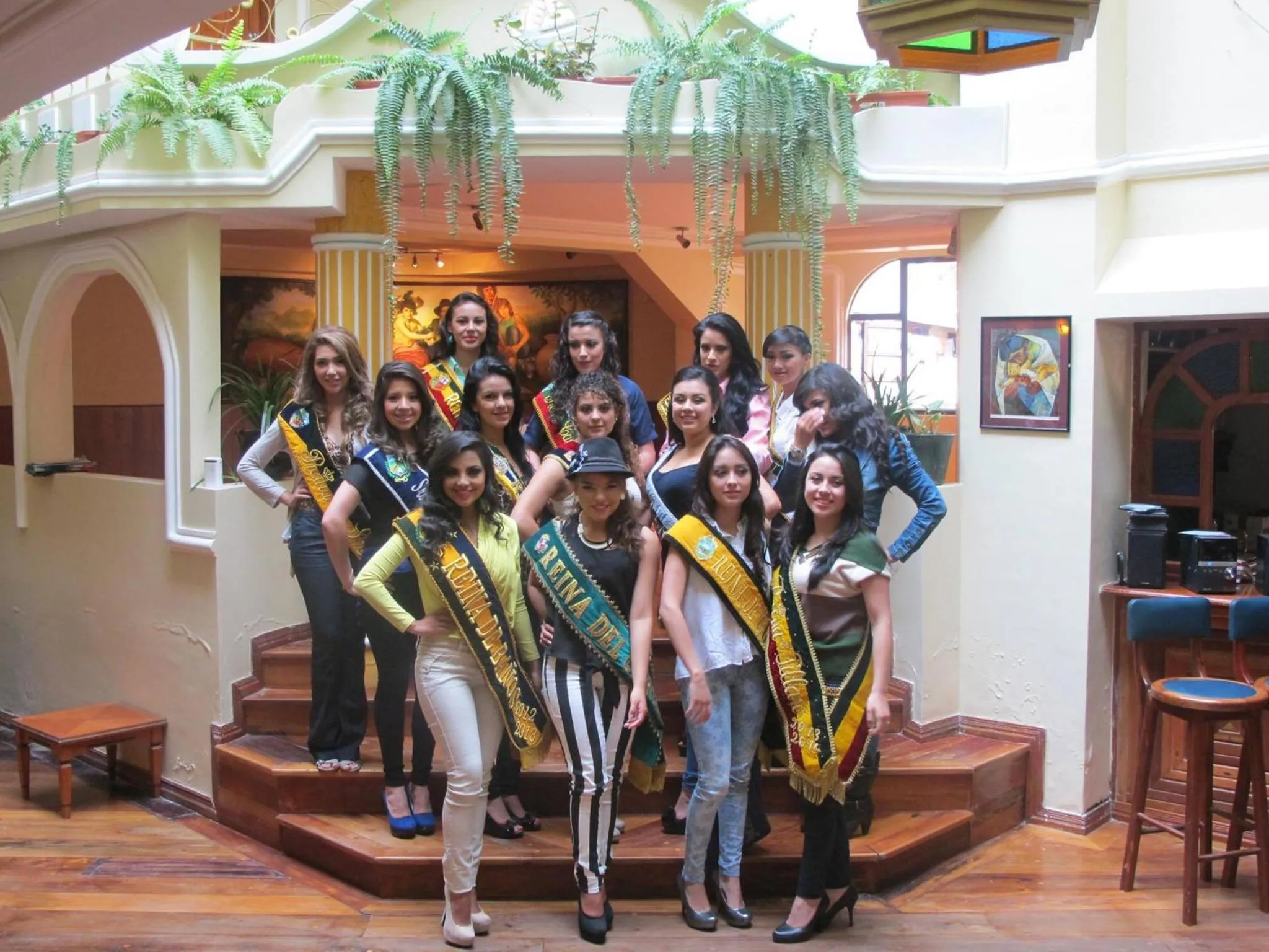 On site in Hotel Donde Marcelo