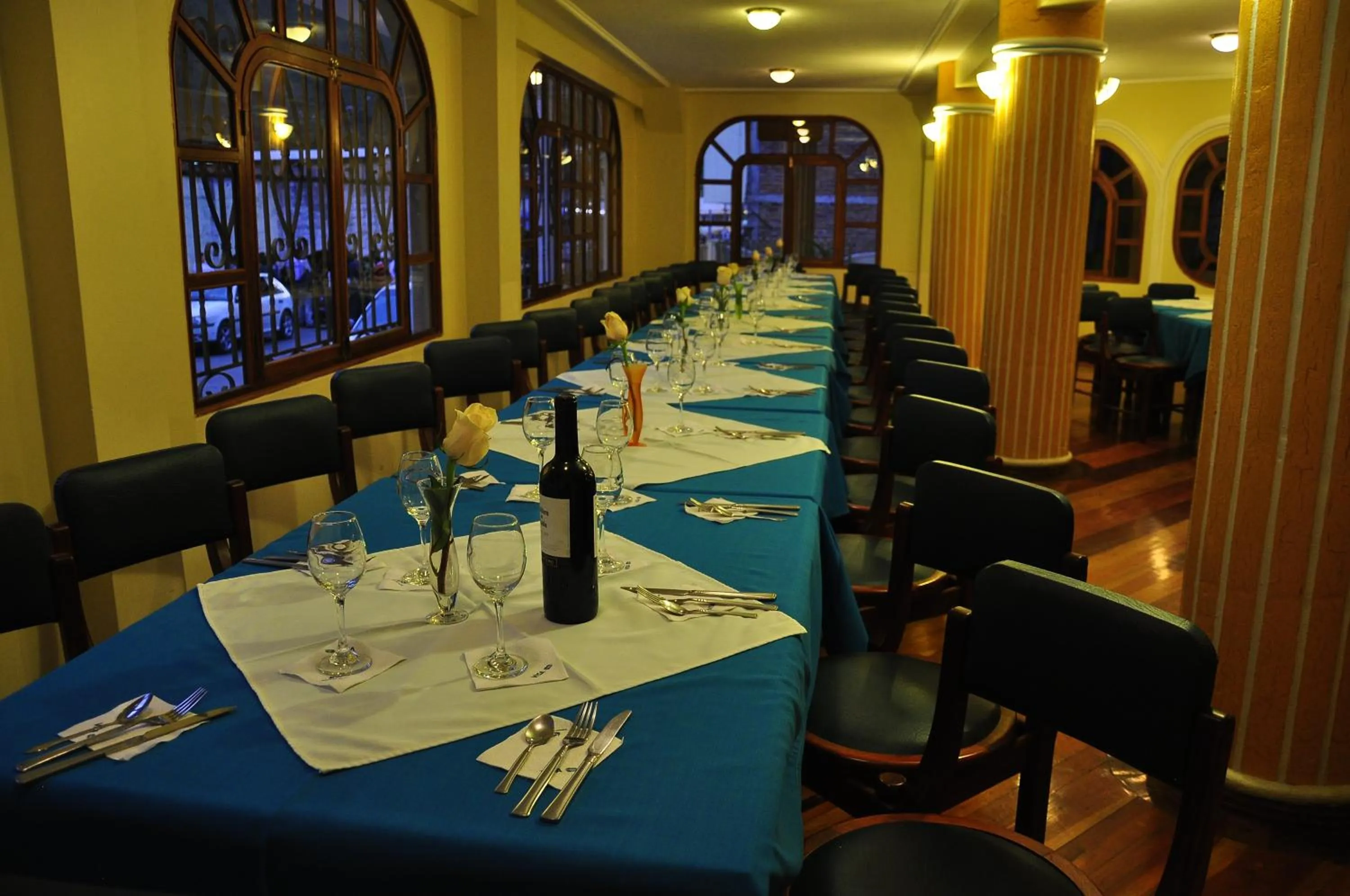 On site in Hotel Donde Marcelo