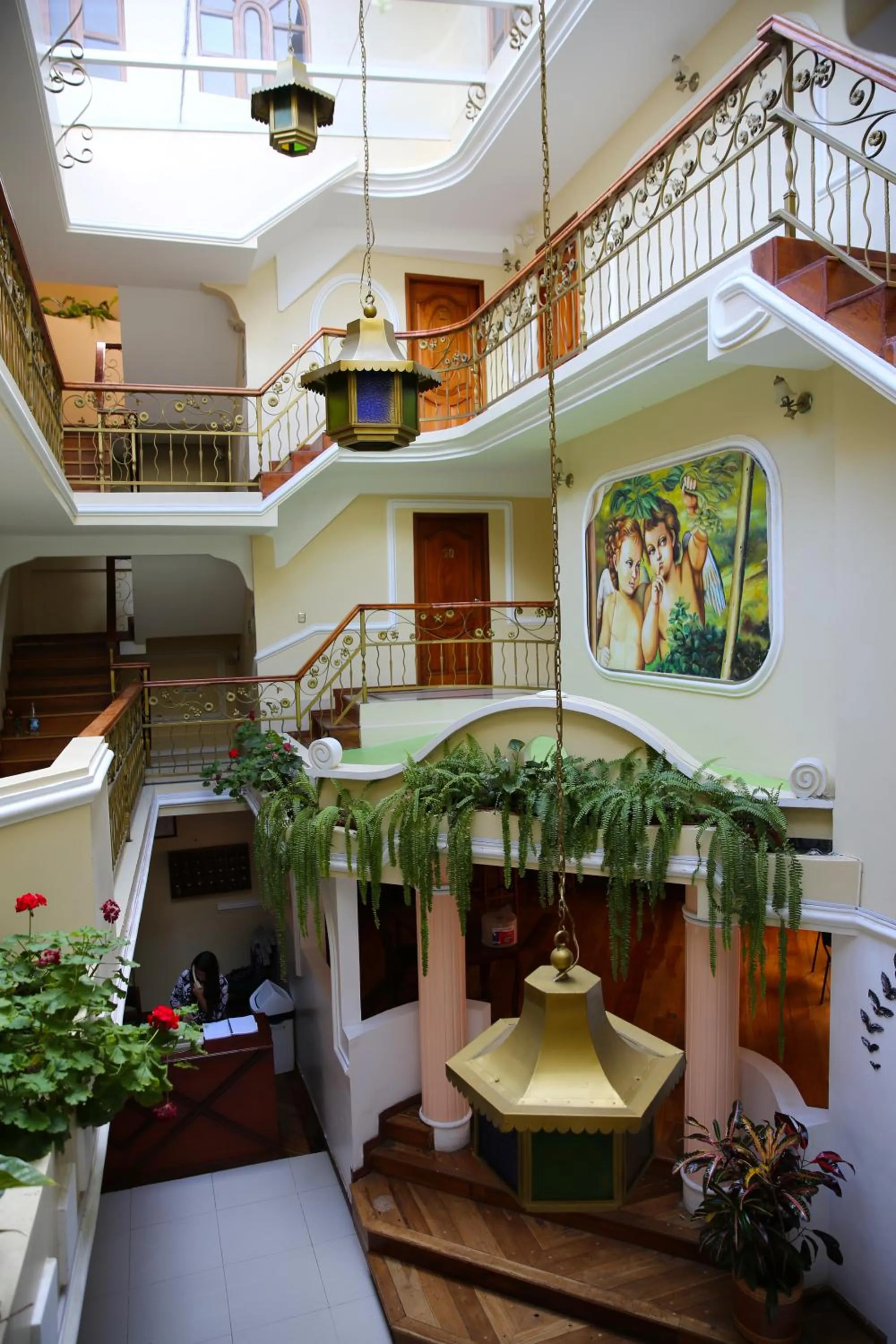 Lobby or reception in Hotel Donde Marcelo