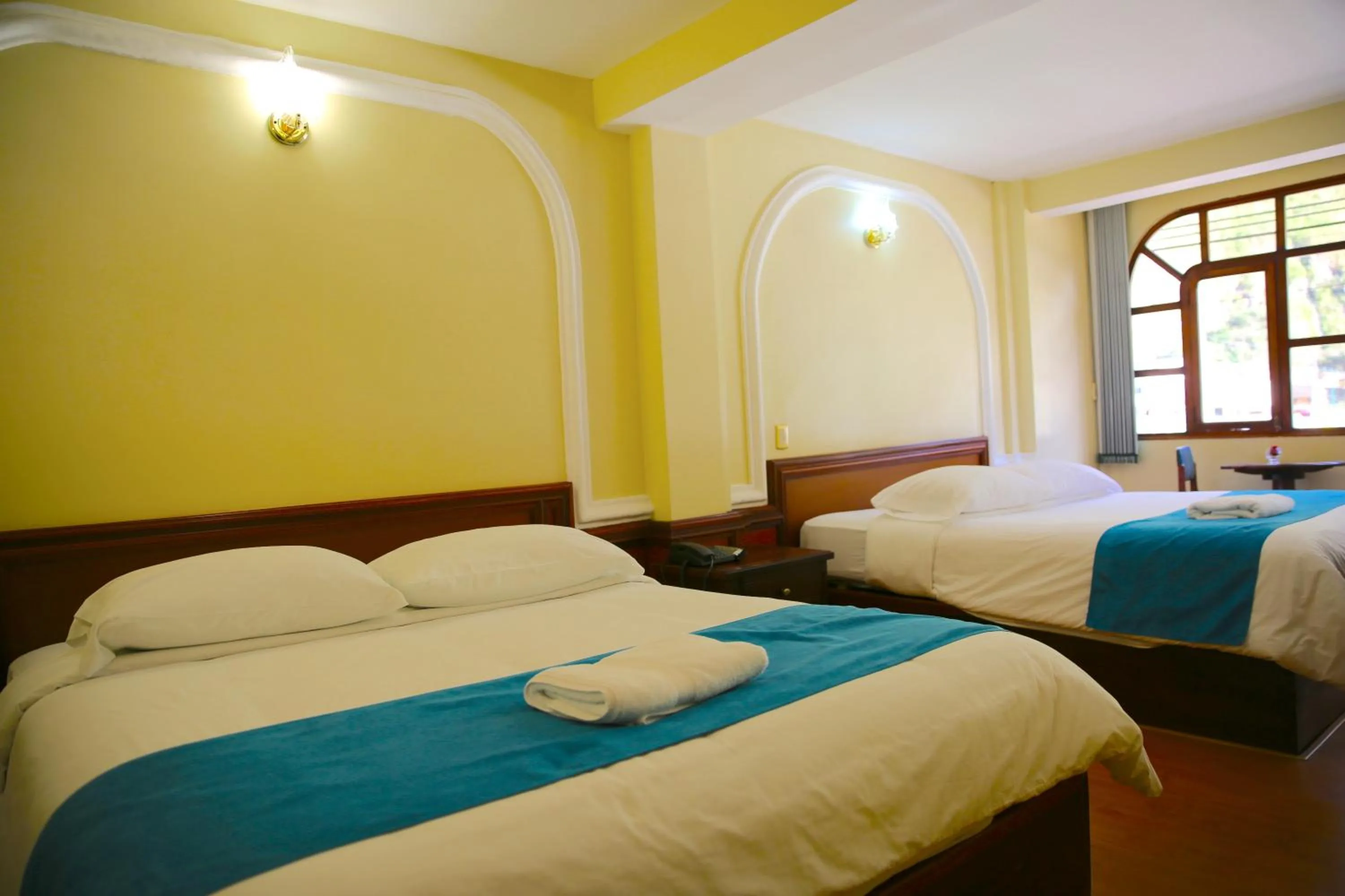 Bed in Hotel Donde Marcelo