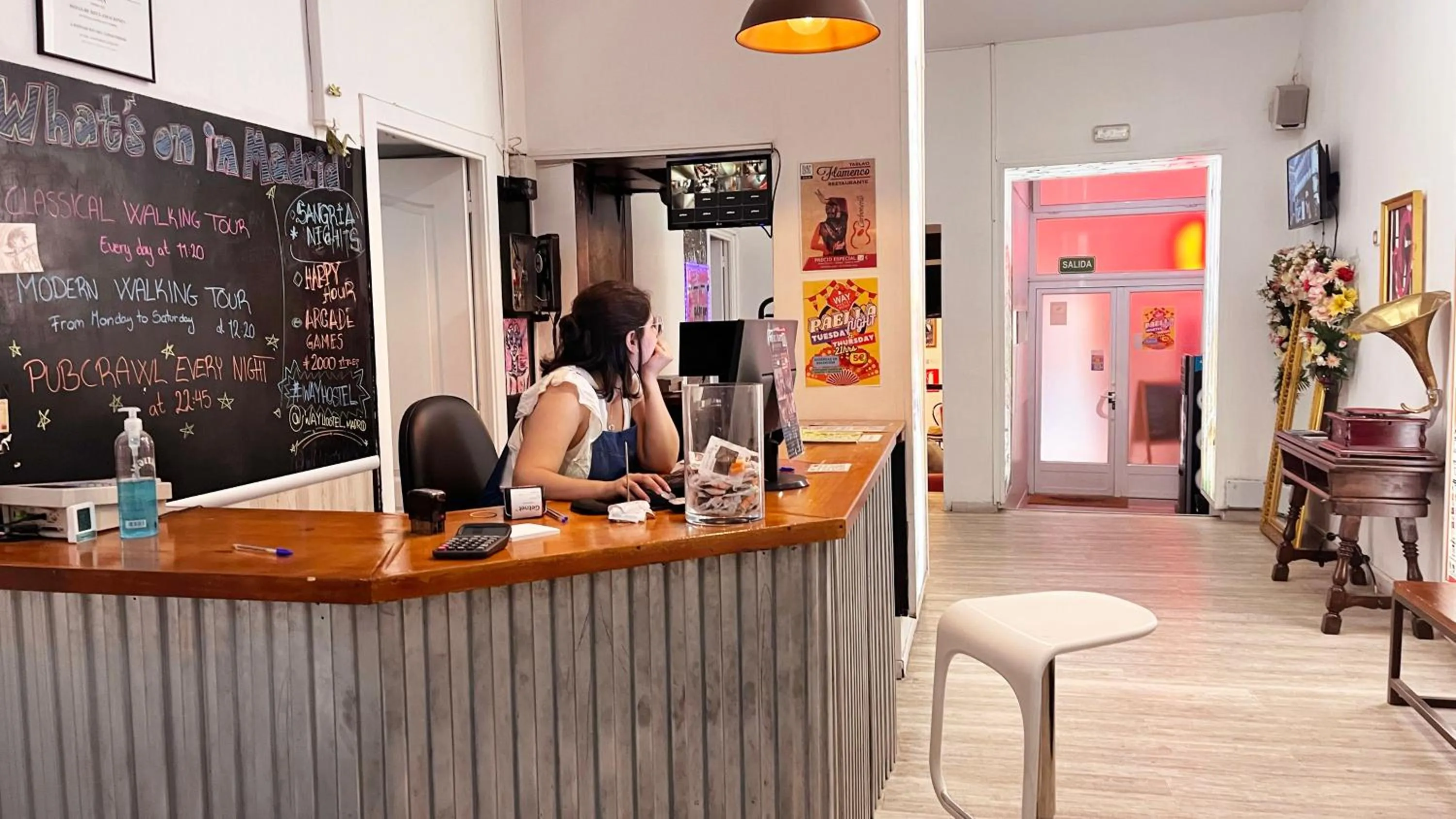 Lobby or reception in Way Hostel Madrid