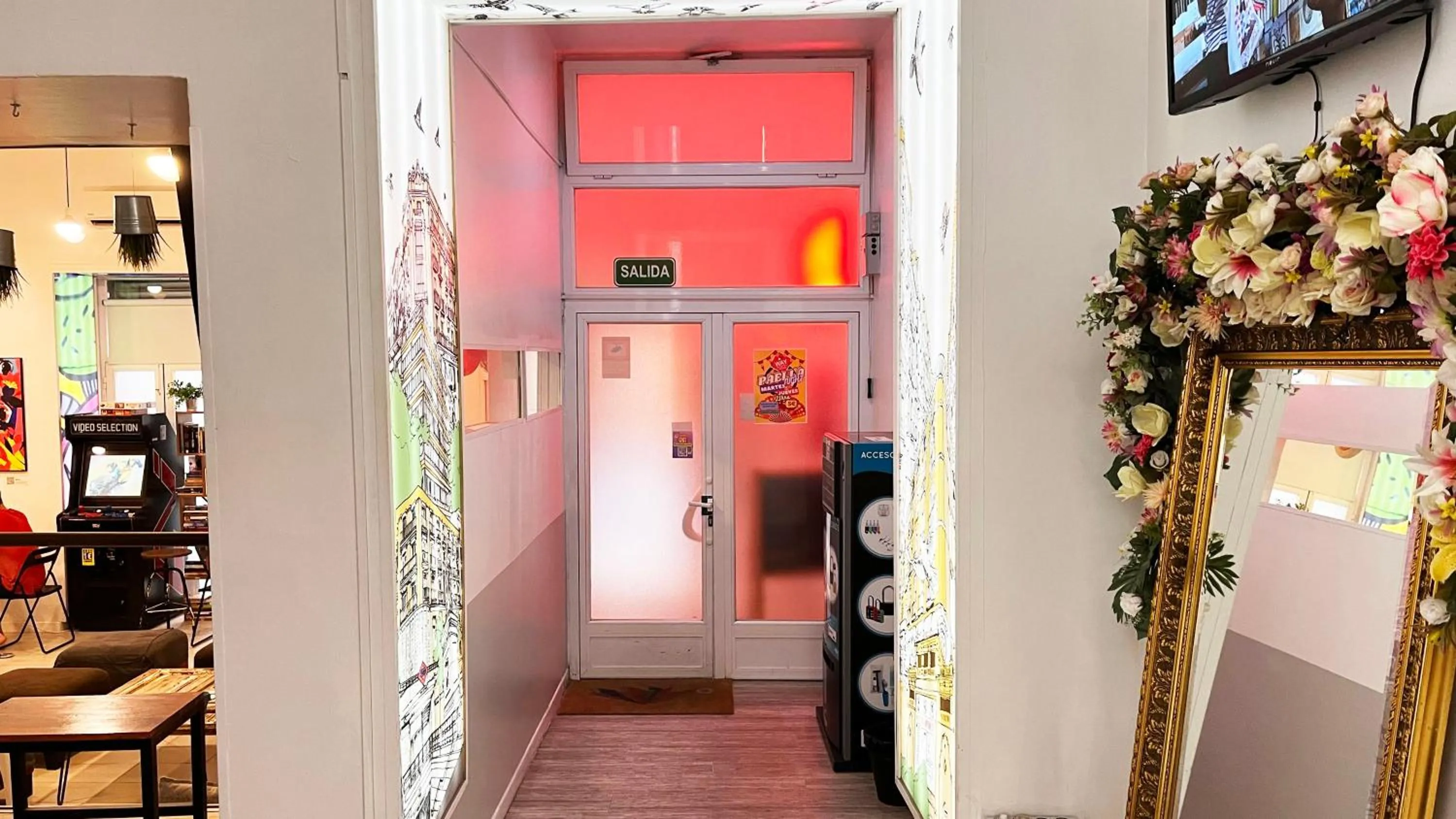 Lobby or reception in Way Hostel Madrid