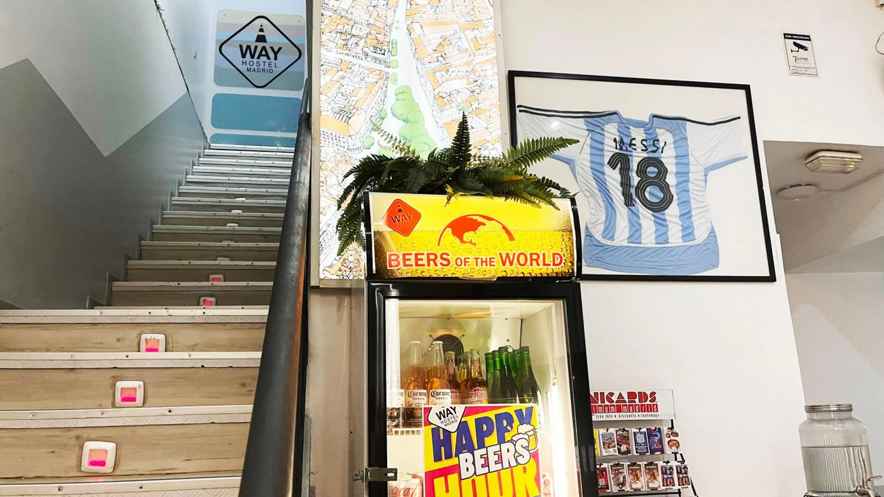 Lobby or reception in Way Hostel Madrid