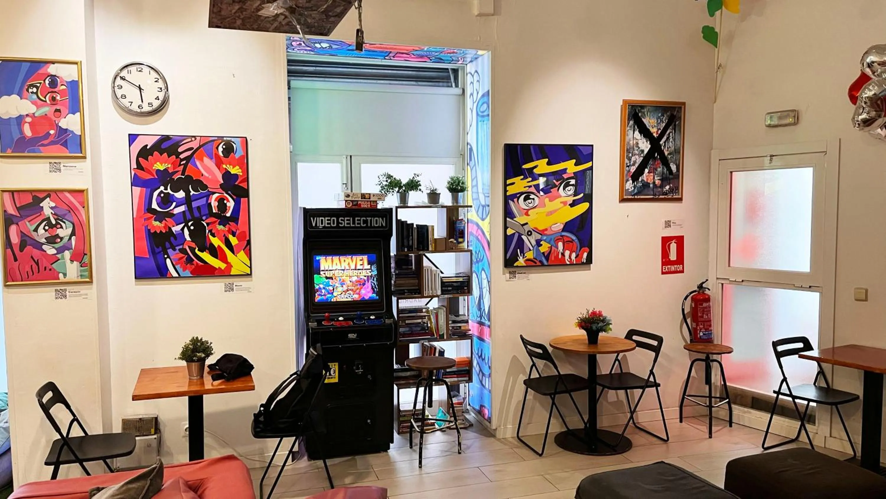 Game Room in Way Hostel Madrid