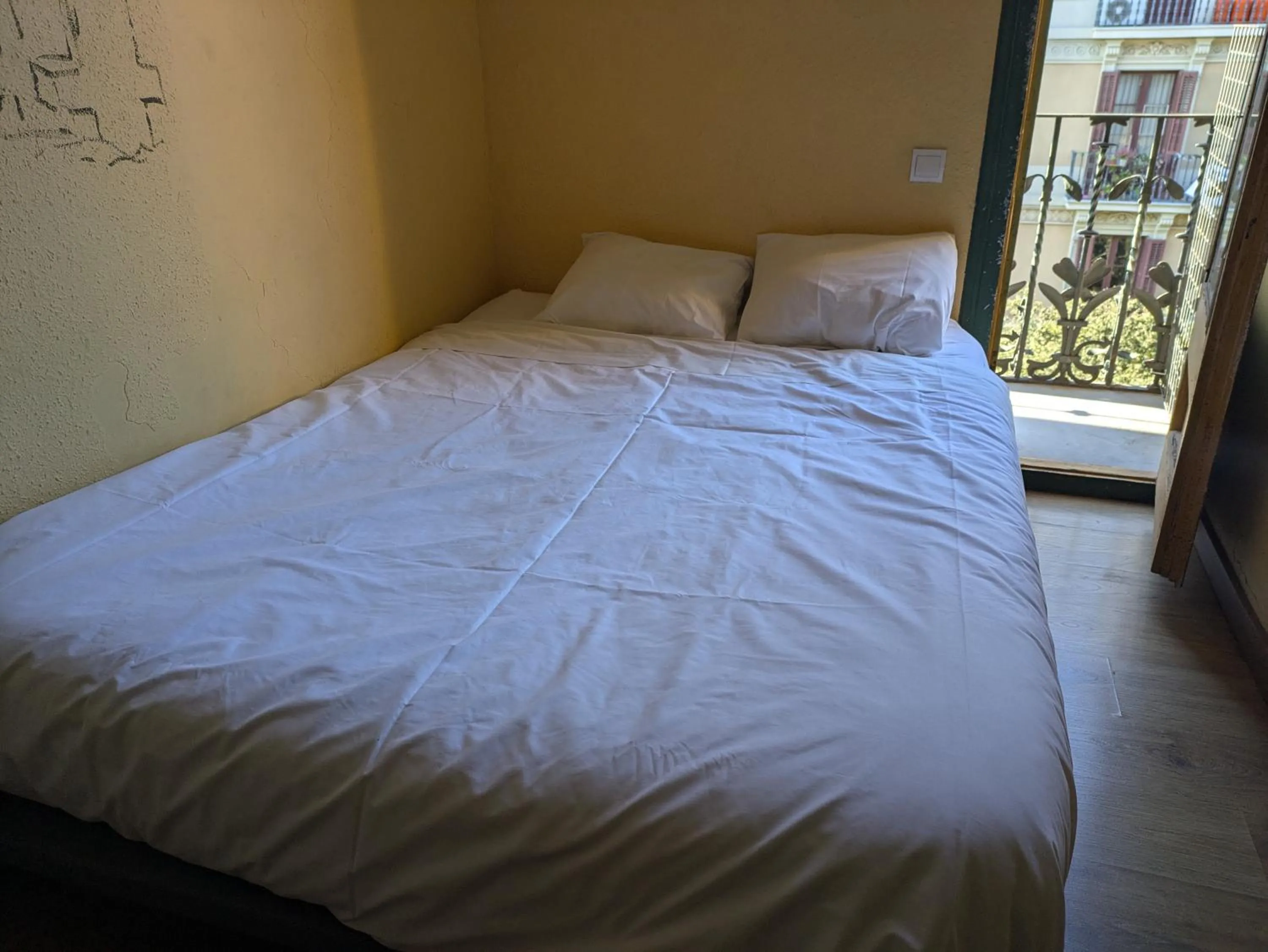 Bed in Pension Casa De Barca