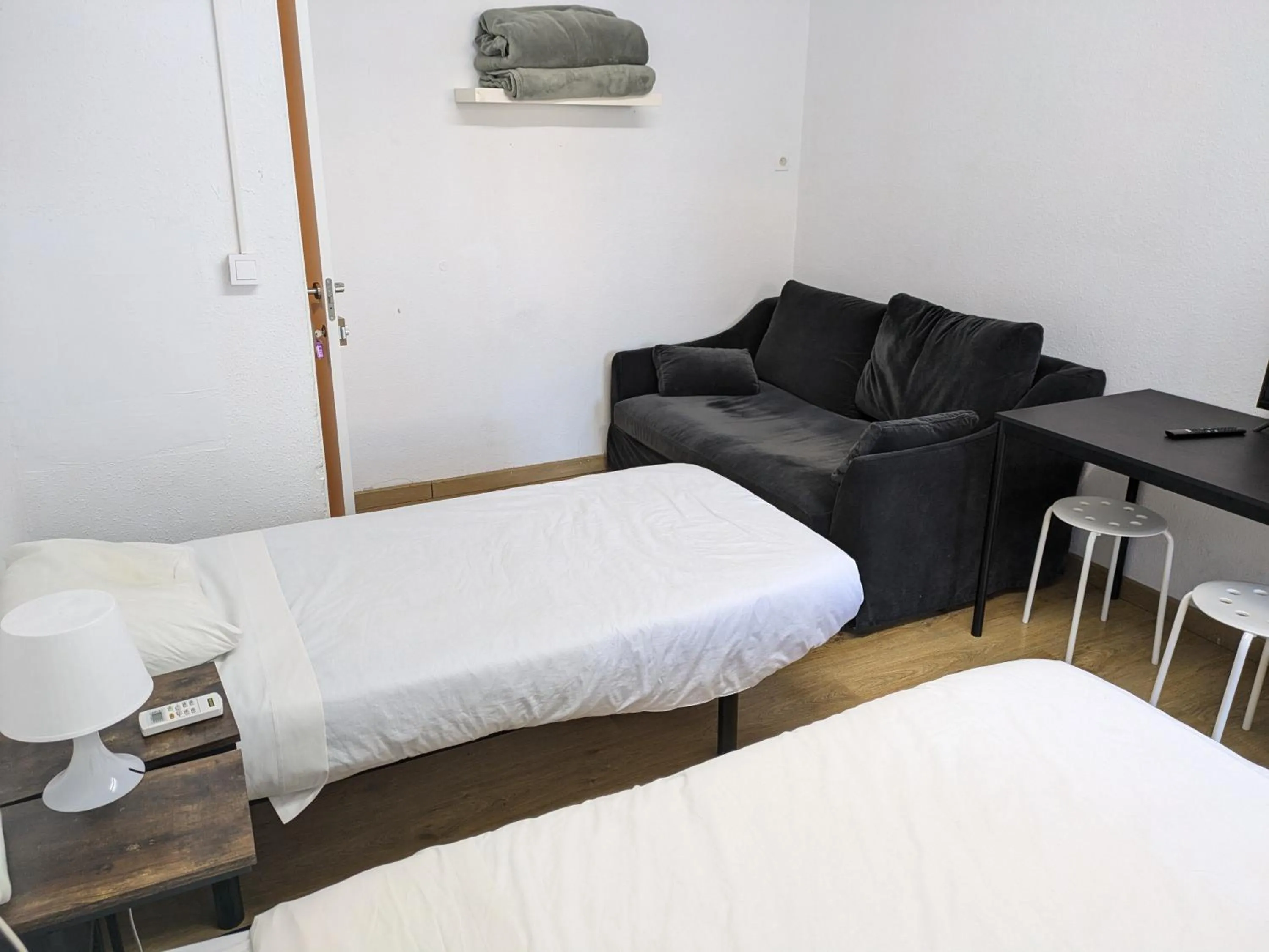 Bed in Pension Casa De Barca