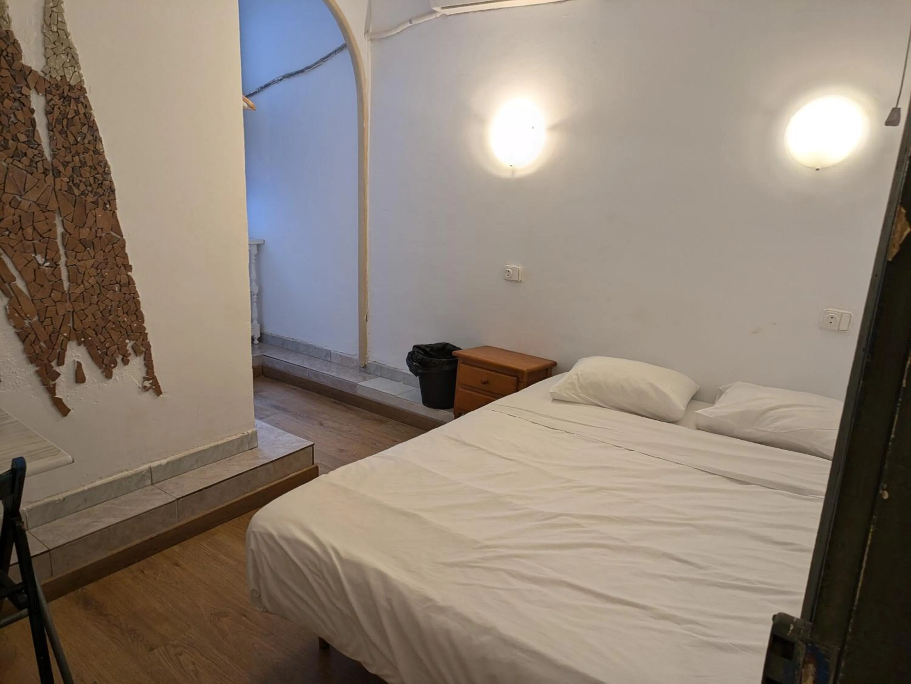 Bed in Pension Casa De Barca