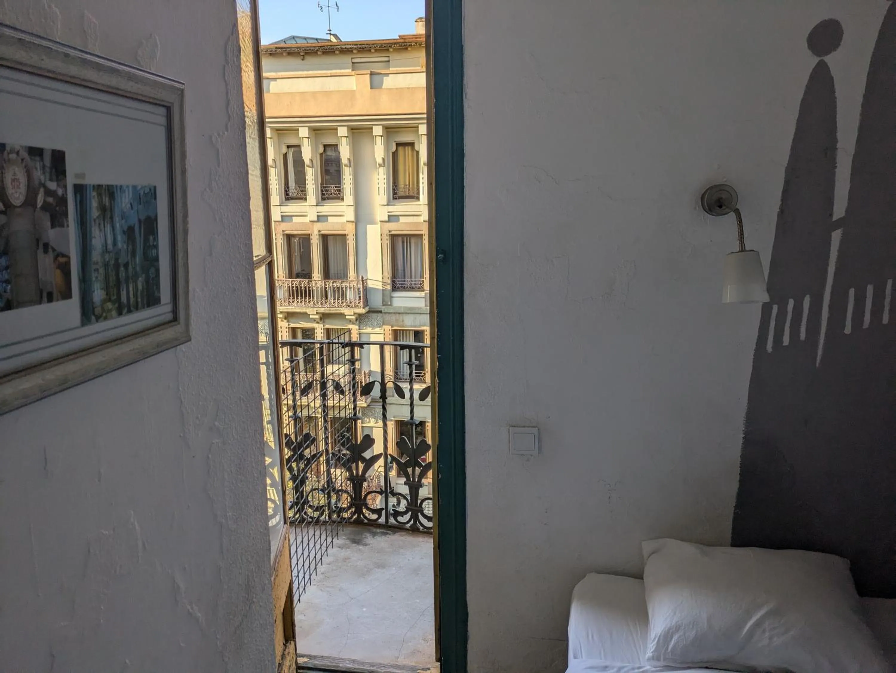 Bed in Pension Casa De Barca