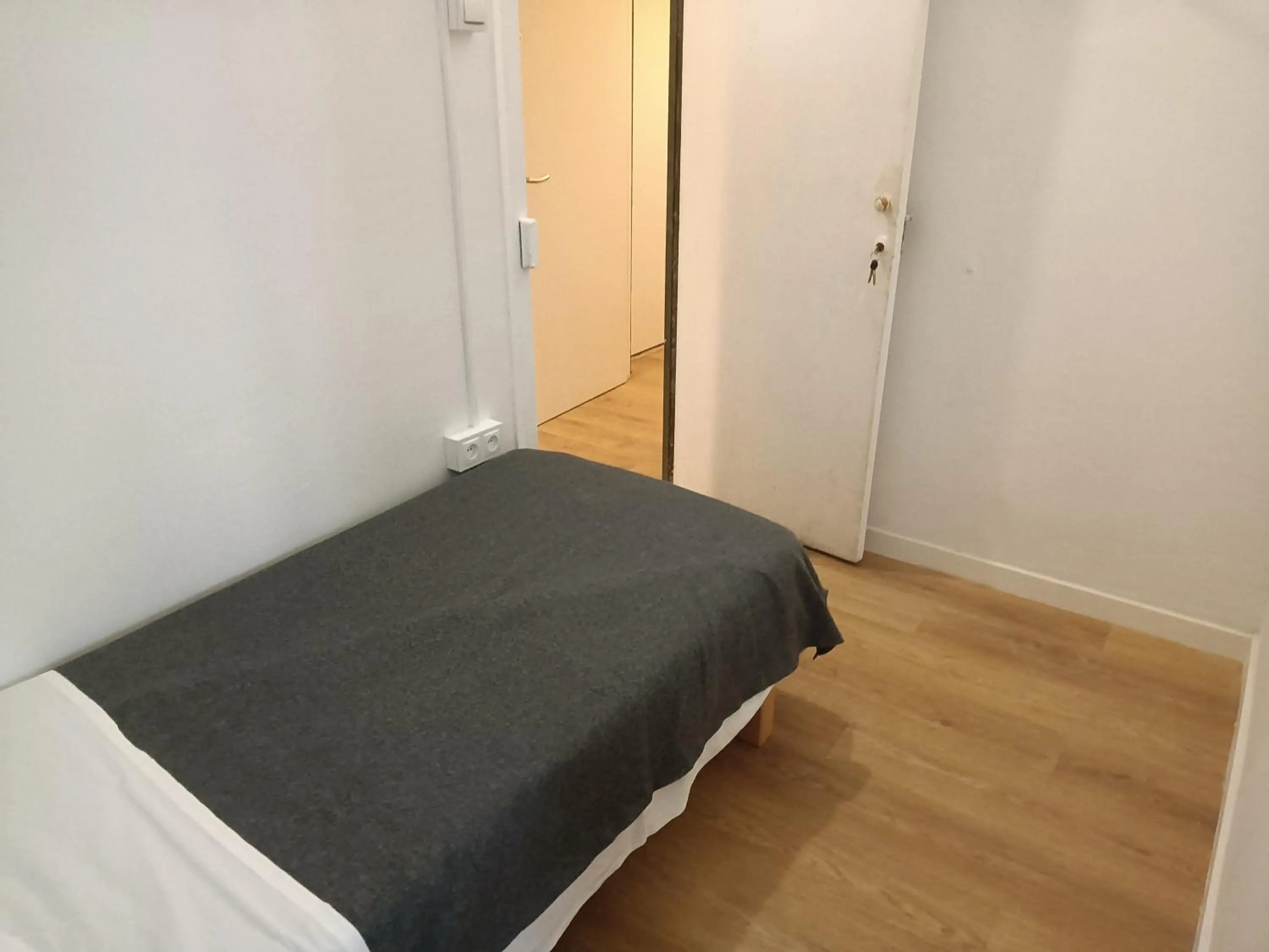 Bed in Pension Casa De Barca