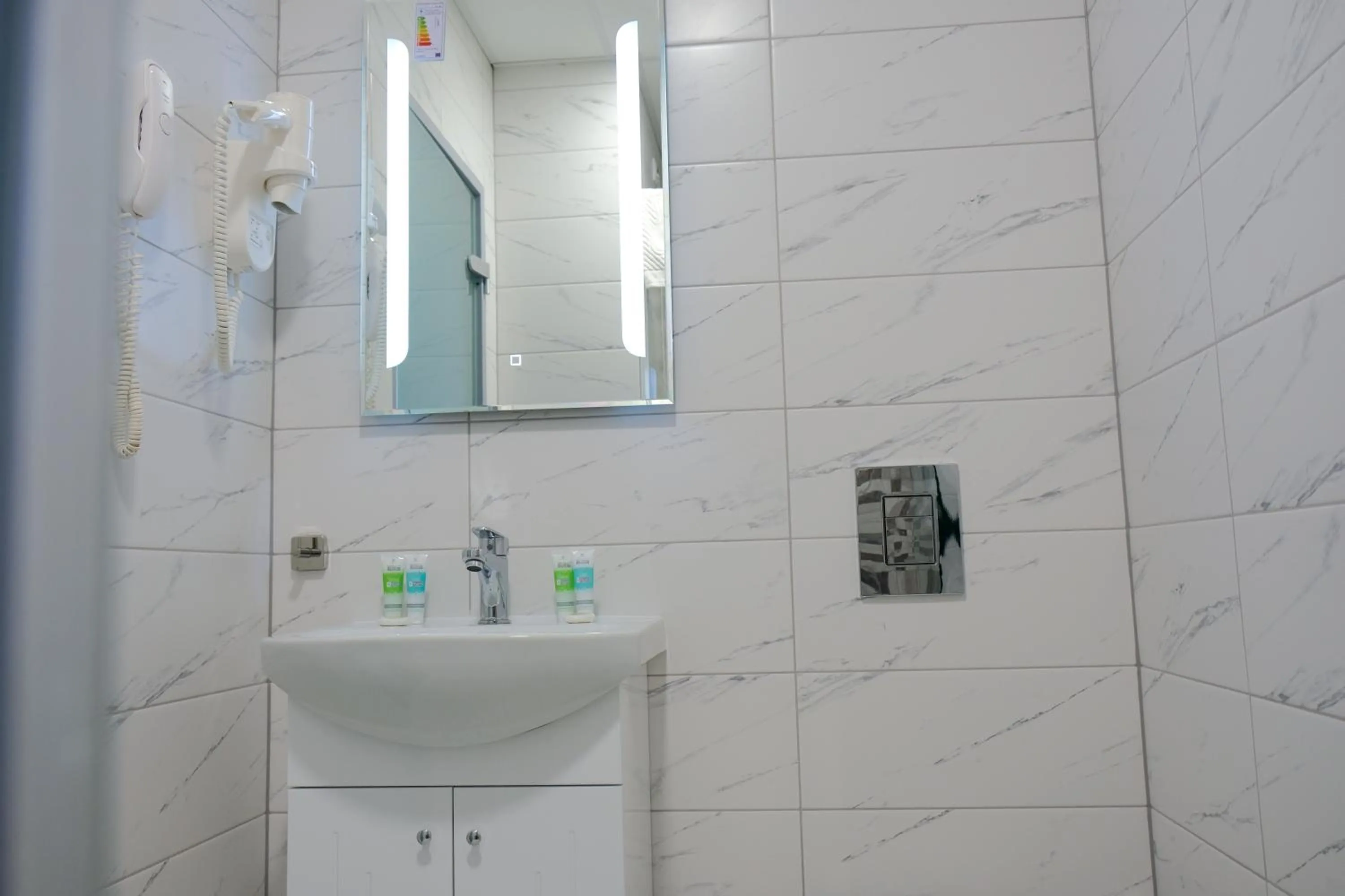 Bathroom in SPS Hotel