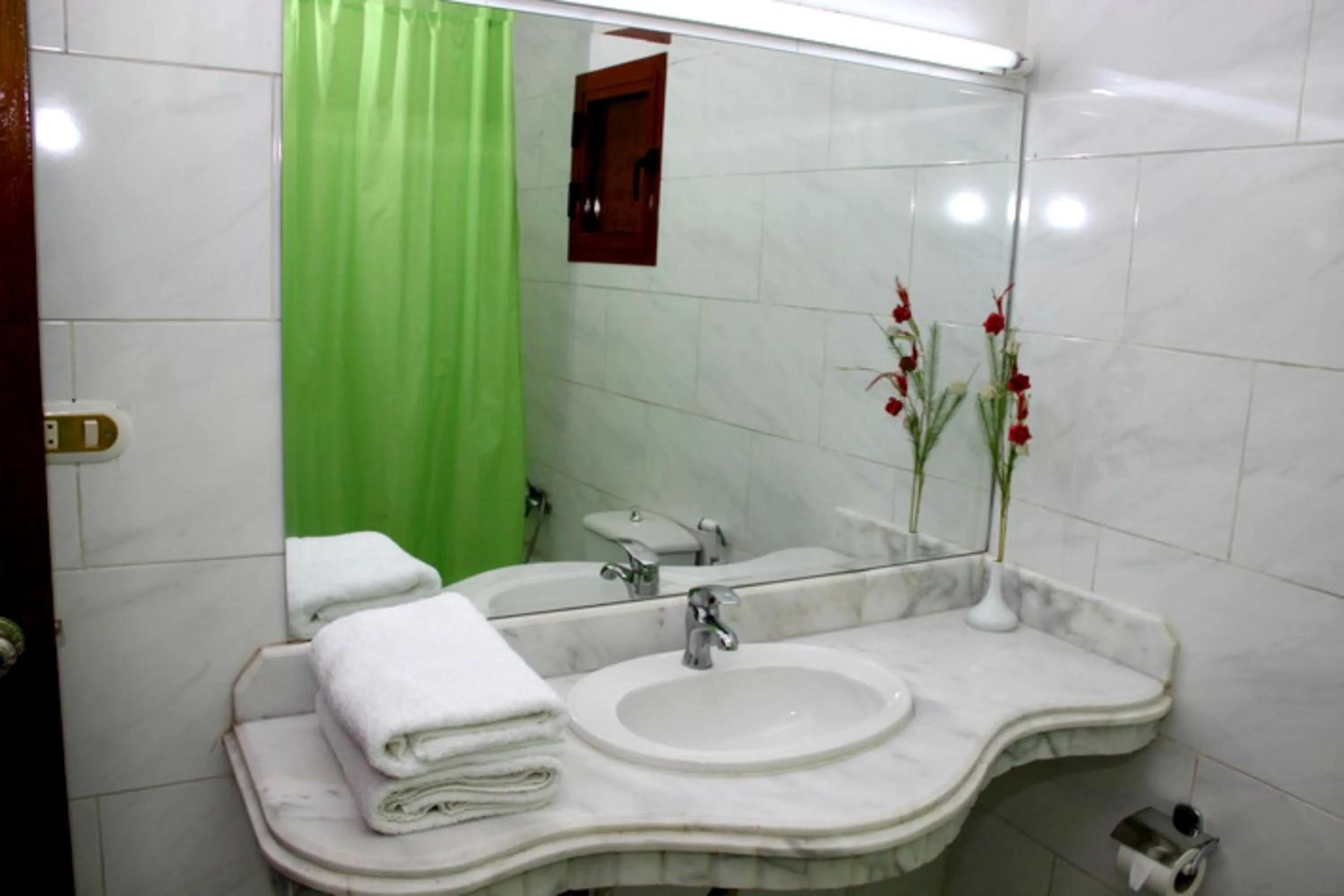 Shower in Alexandria Mediterranean Suites