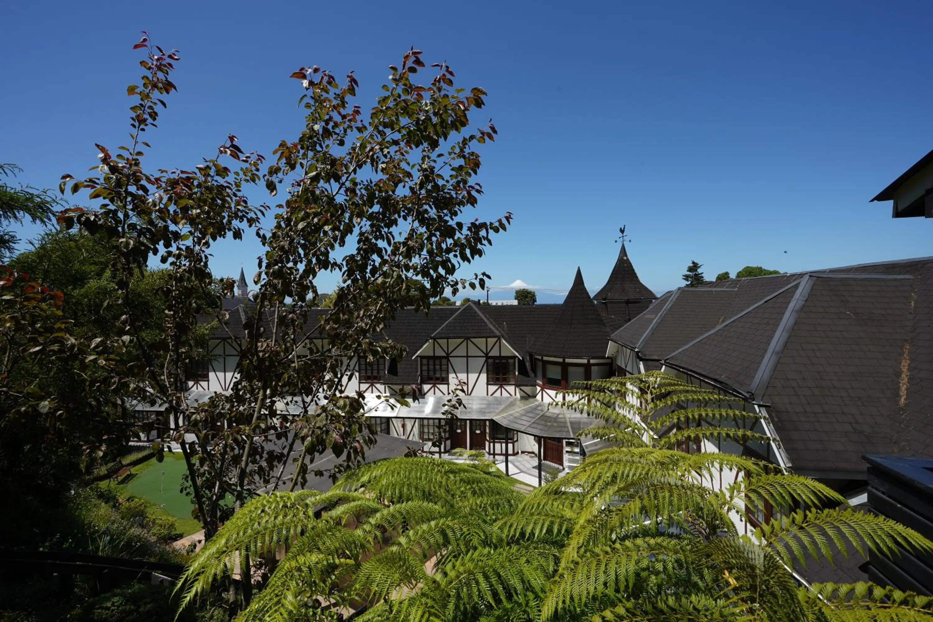 Garden in Hotel Frutillar