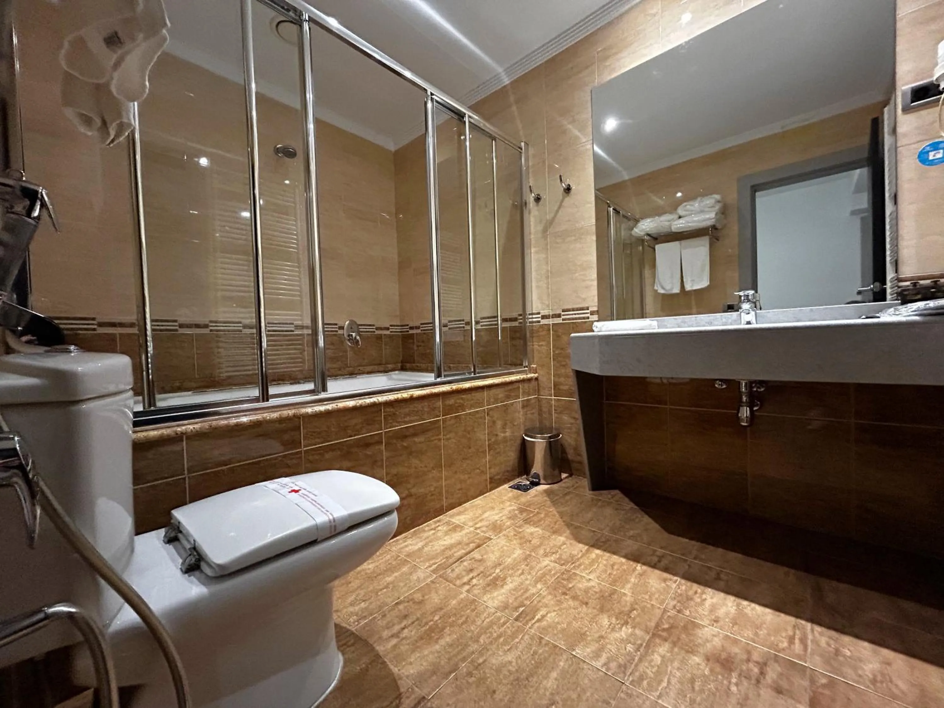 Bathroom in Zouk Hotel