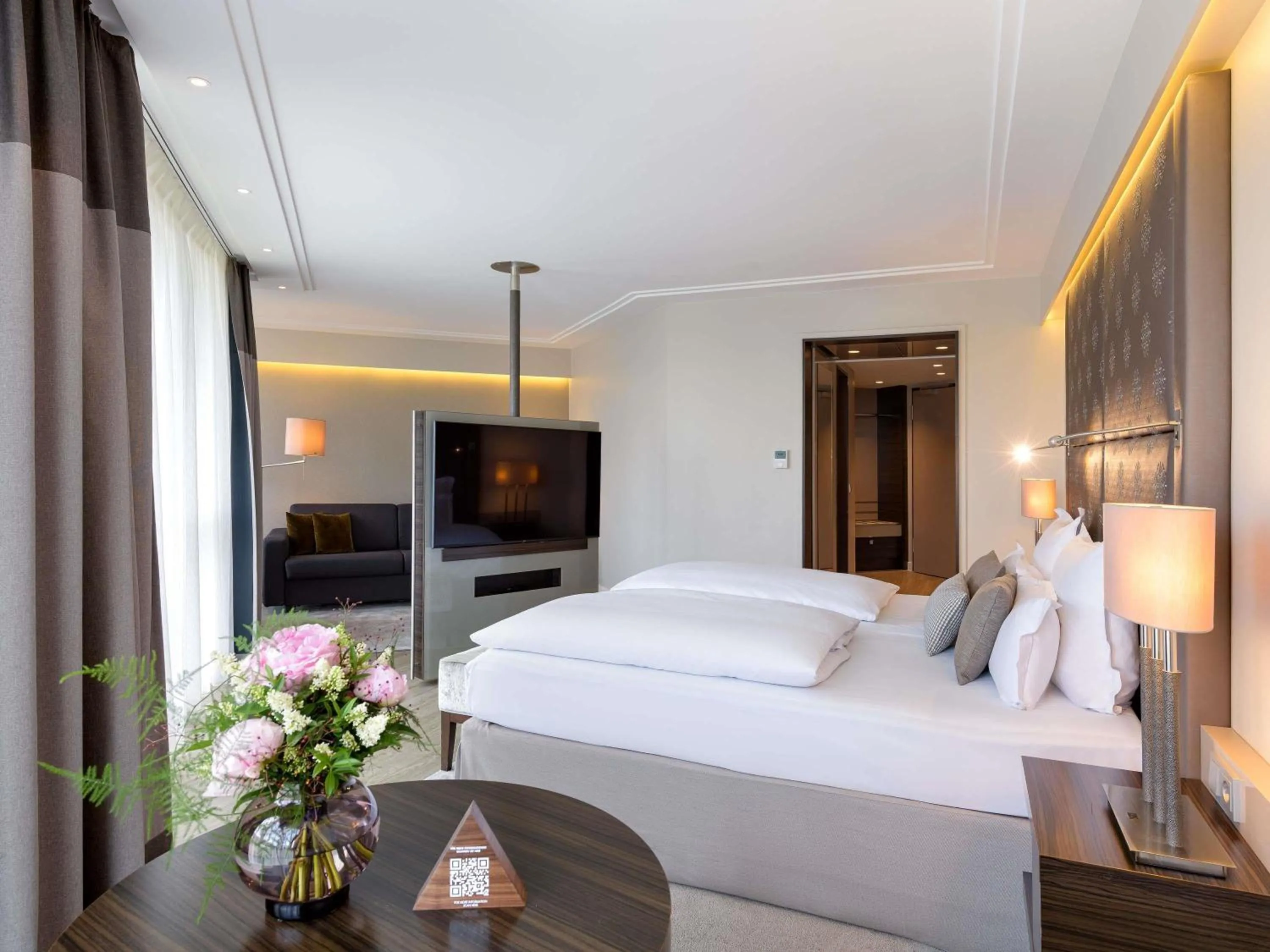 Bedroom, Bed in Pullman Munich