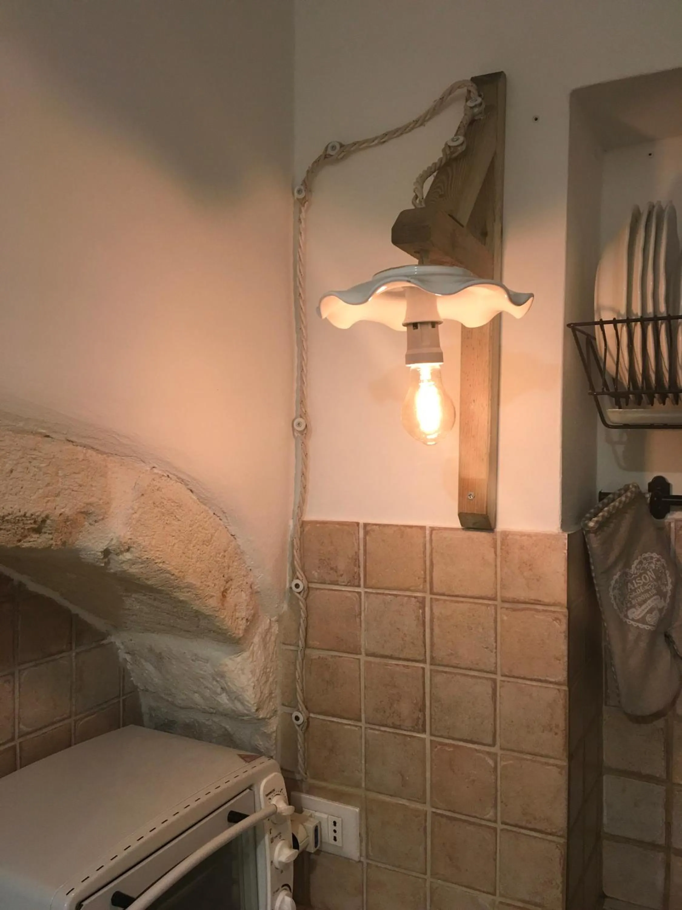 Communal kitchen in Casa Carlotta
