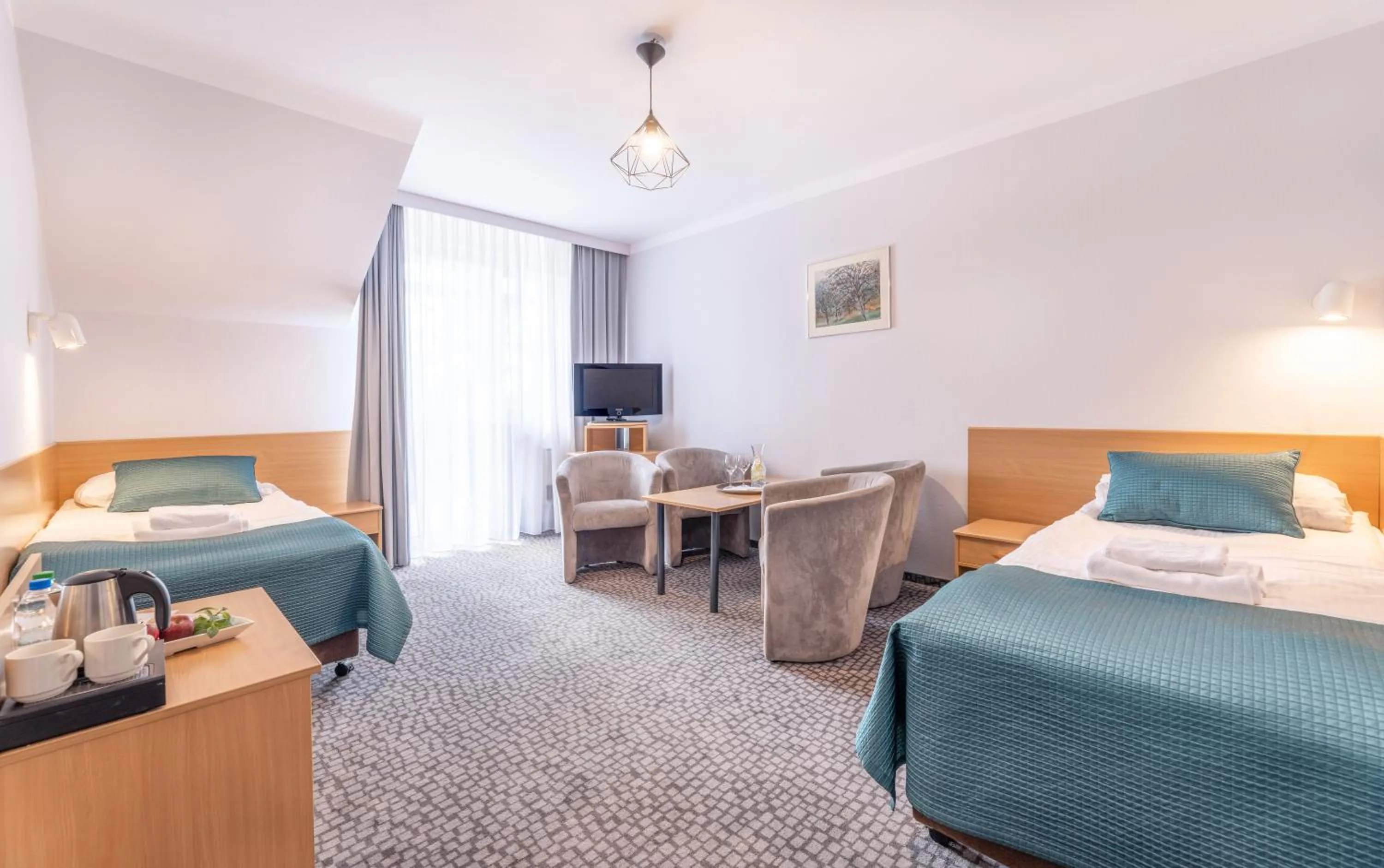 Bed in Hotel Solina Resort & Spa