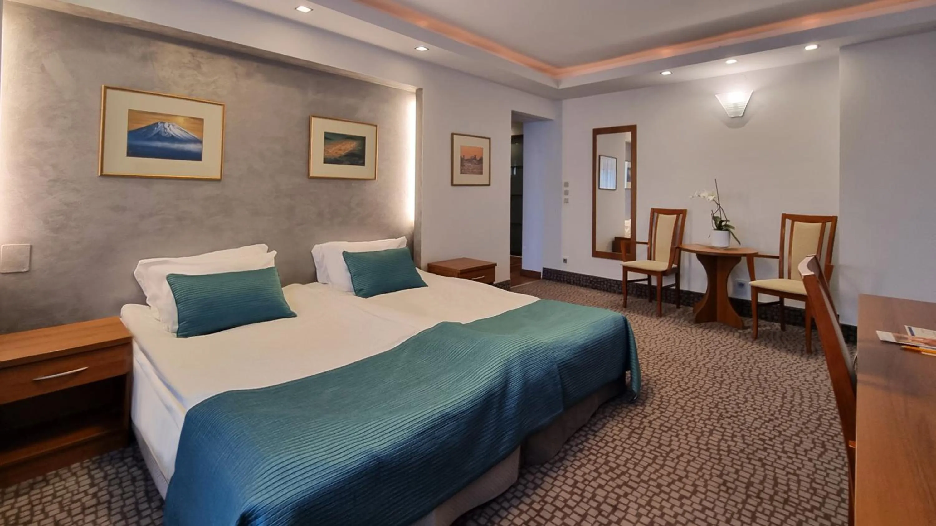 Bed in Hotel Solina Resort & Spa