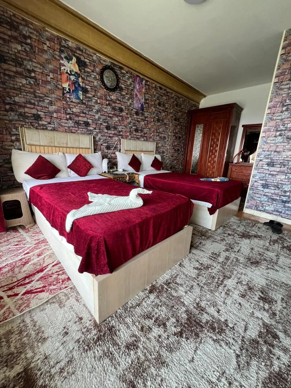 Photo of the whole room, Bed in Nile Star Suites &Apartment