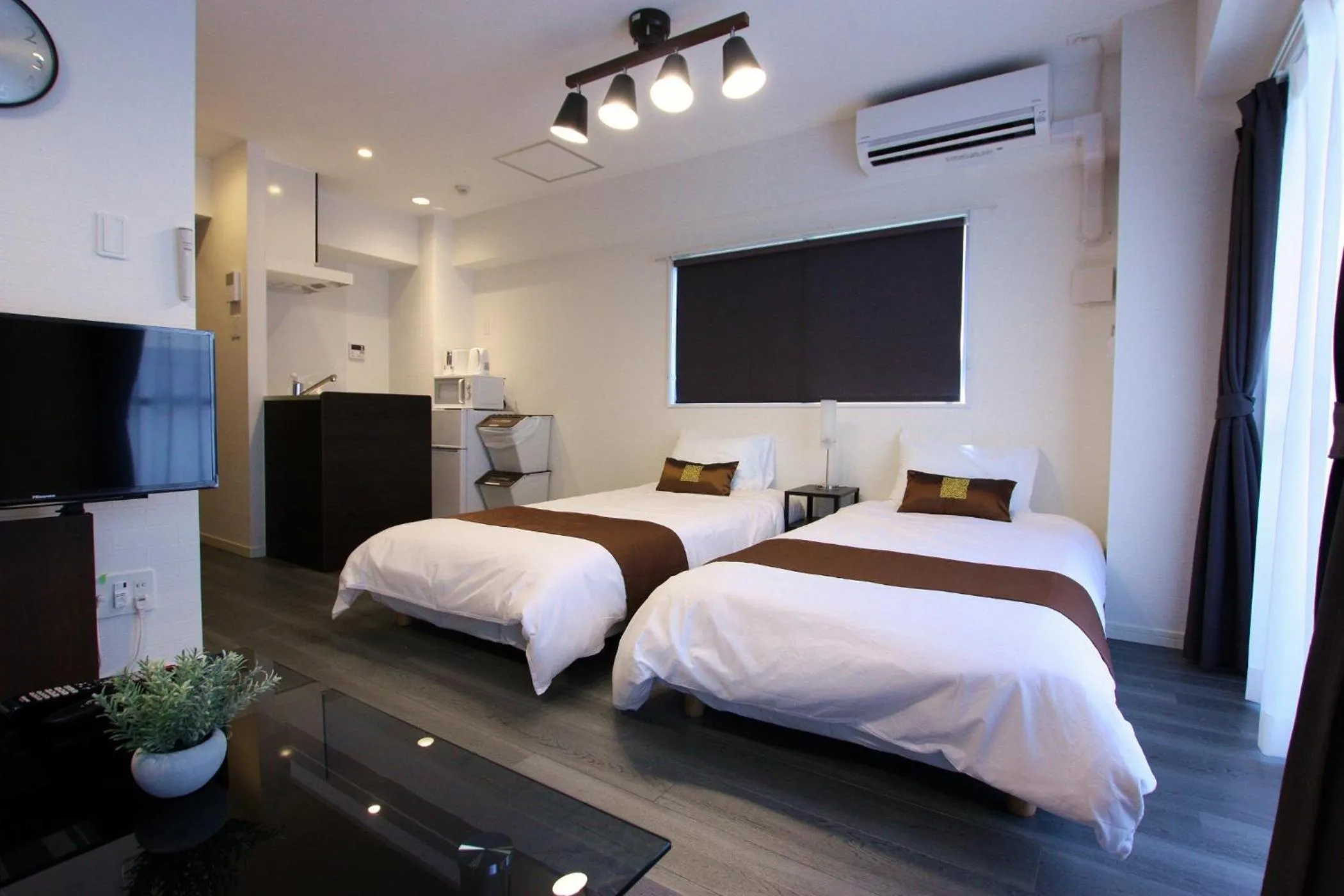 Photo of the whole room, Bed in Forest inn Tenjinminami