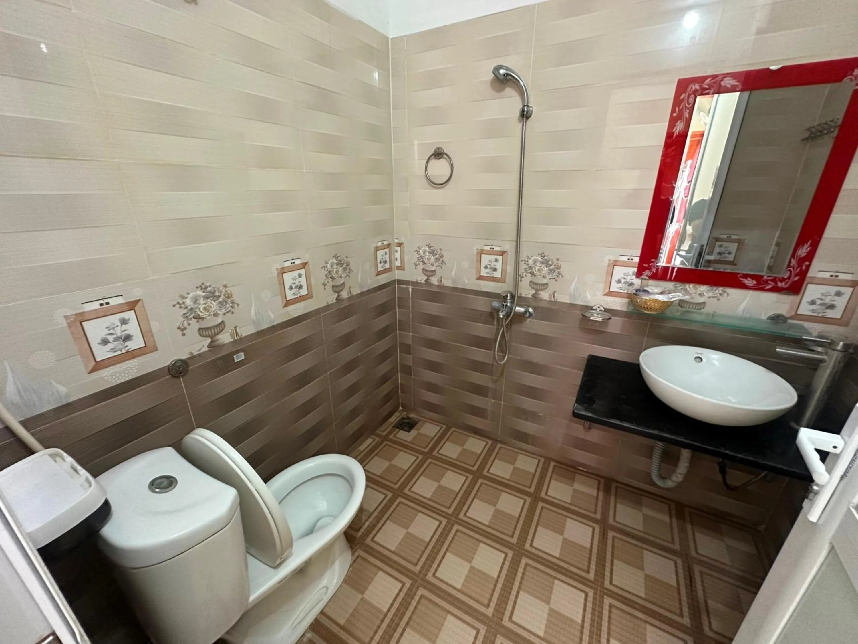Bathroom in Kien Thao Hotel