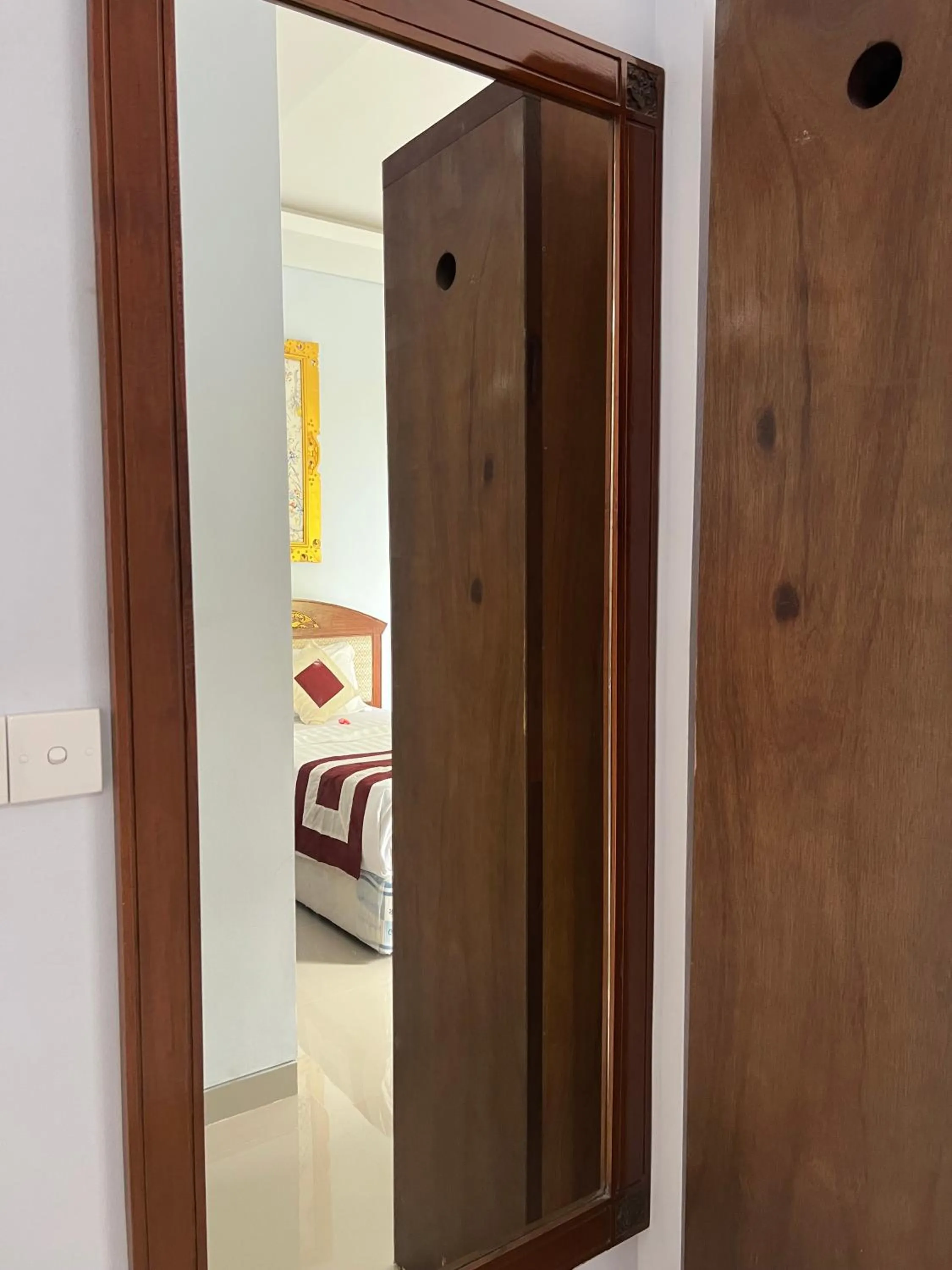 Bed in Mandhasativa Homestay