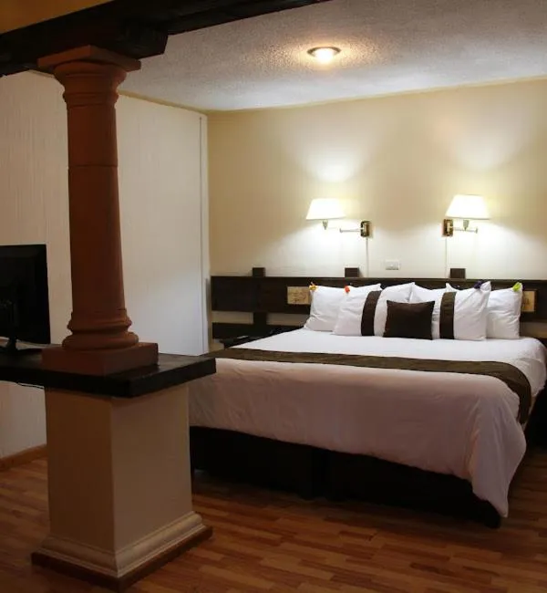 Bedroom, Bed in Mision Xalapa Plaza de las Convenciones