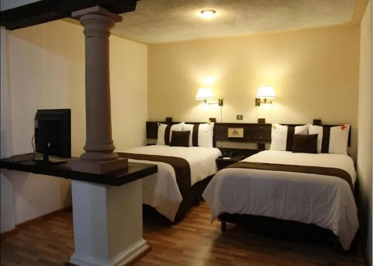 Bedroom, Bed in Mision Xalapa Plaza de las Convenciones