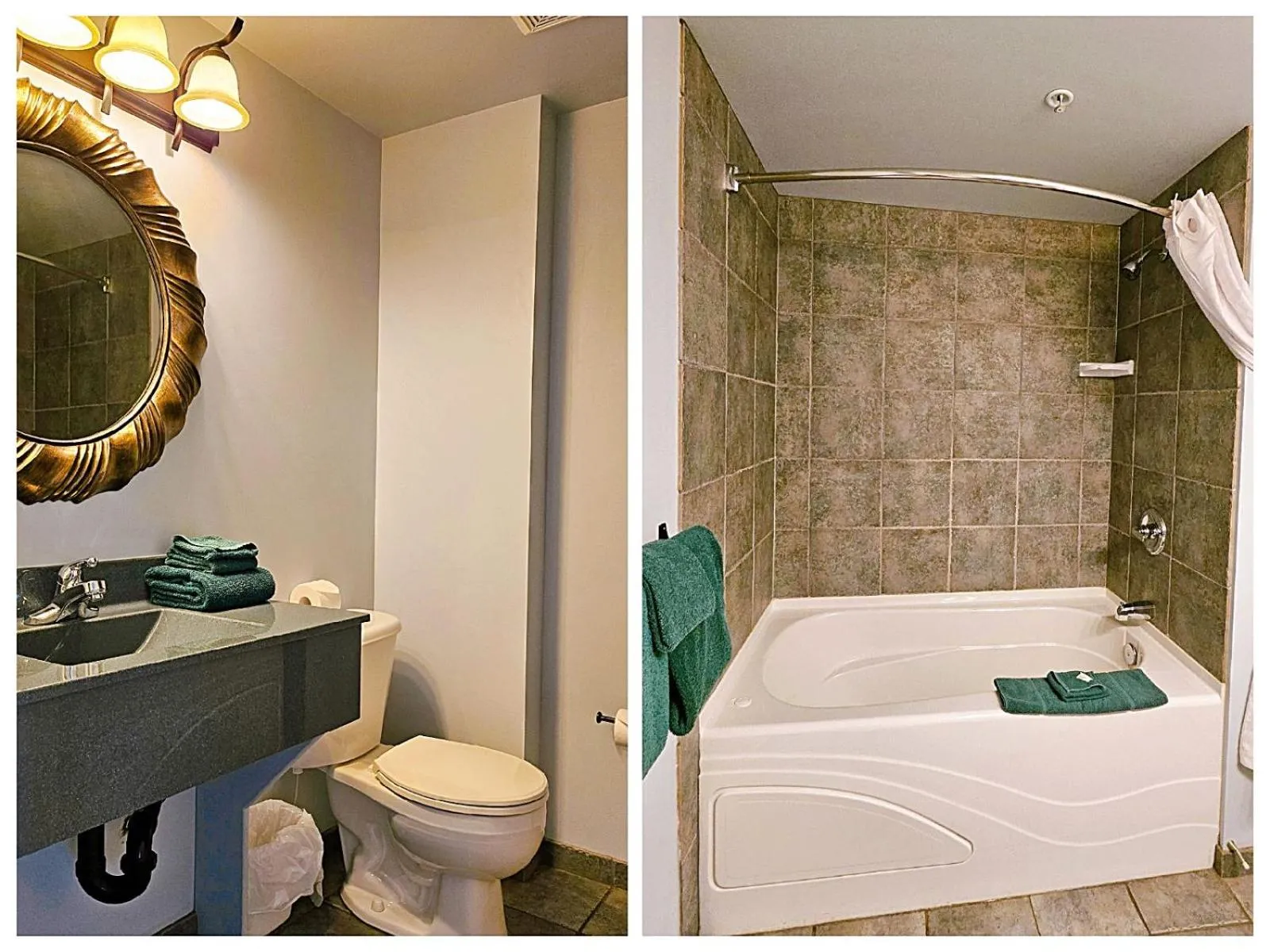 Bathroom in Misty Mountain Inn & Suites