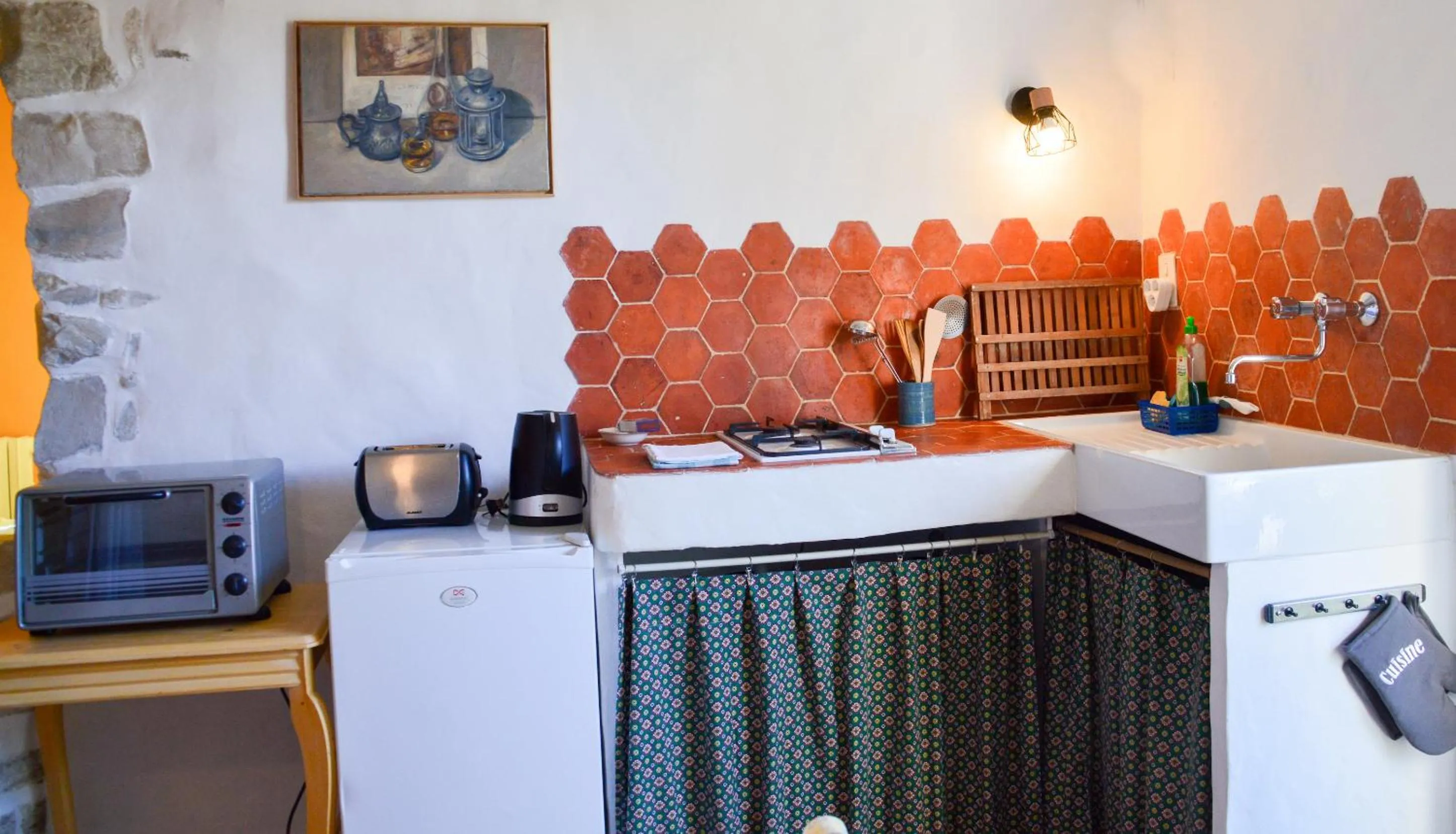 Kitchen or kitchenette in La Bastide Du Claus - Vitaverde