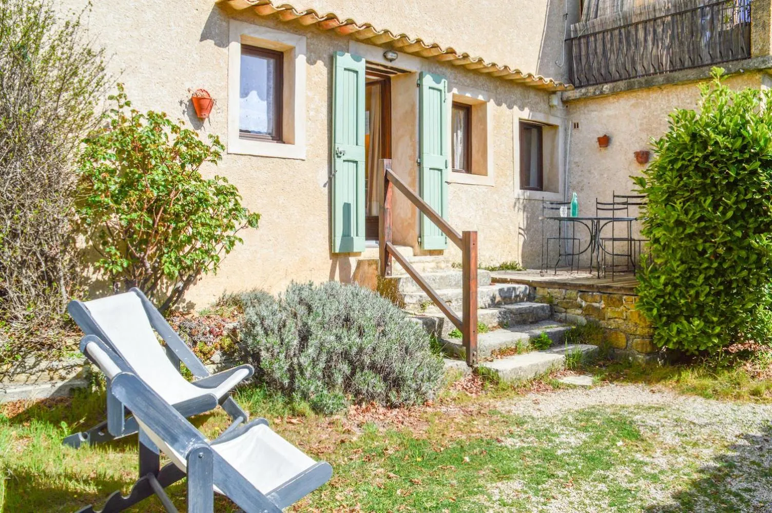 Patio in La Bastide Du Claus - Vitaverde