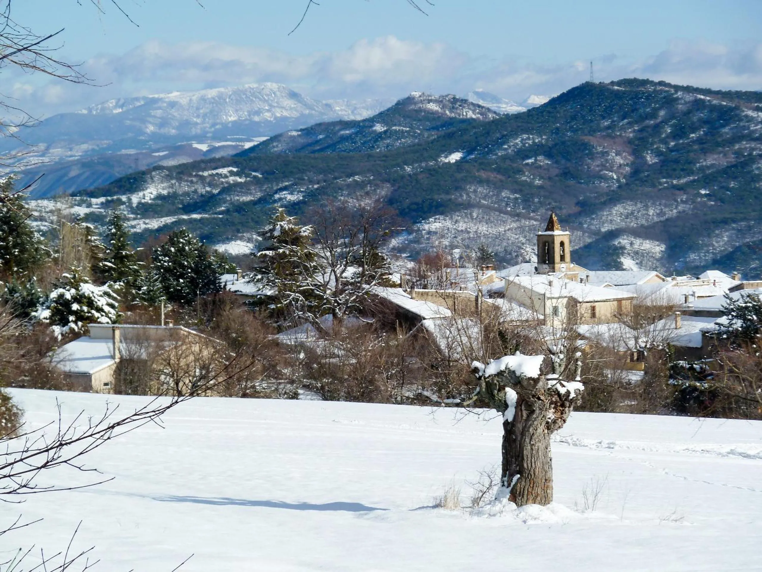 Natural landscape in La Bastide Du Claus - Vitaverde